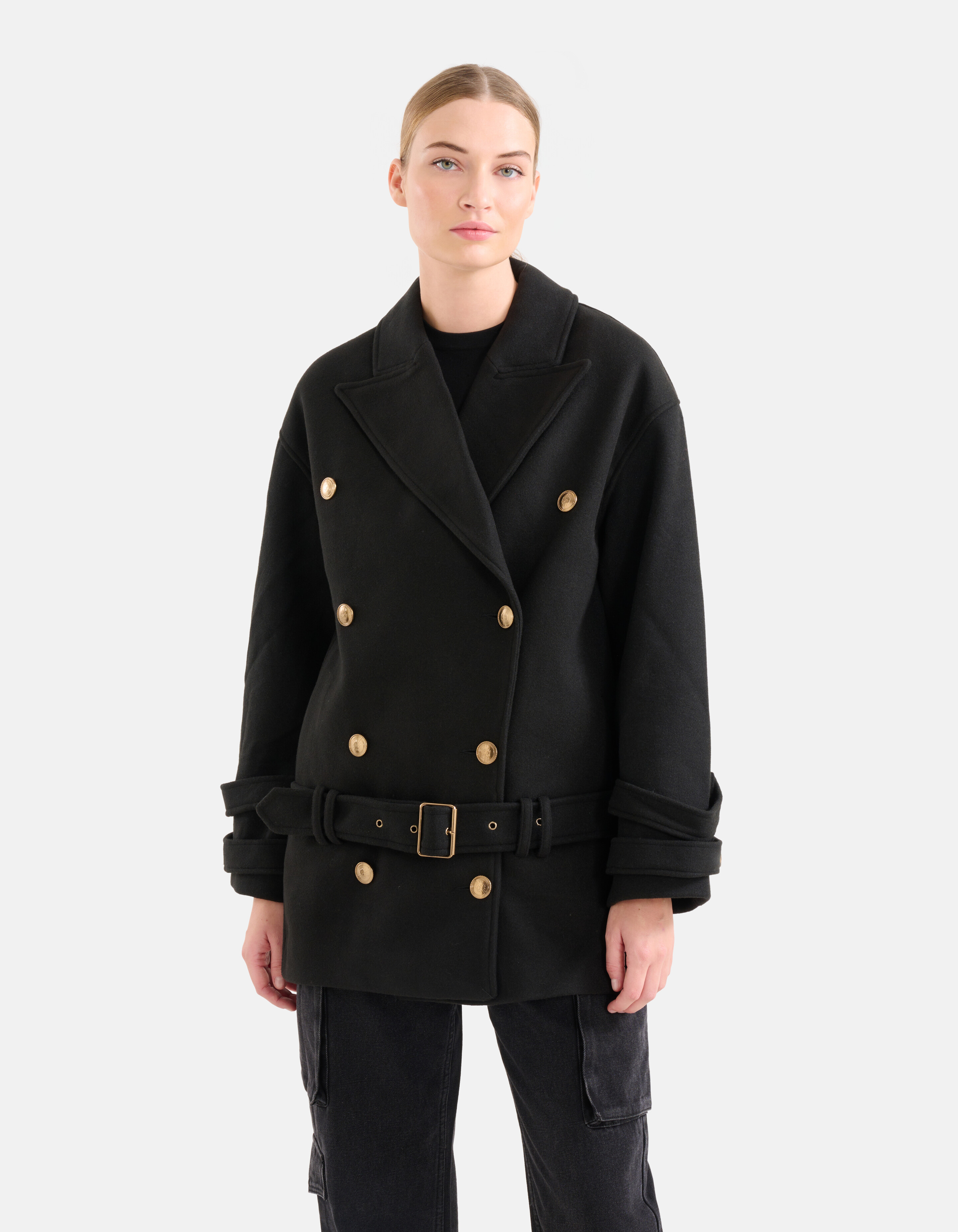 Kurzmantel Schwarz SHOEBY WOMEN