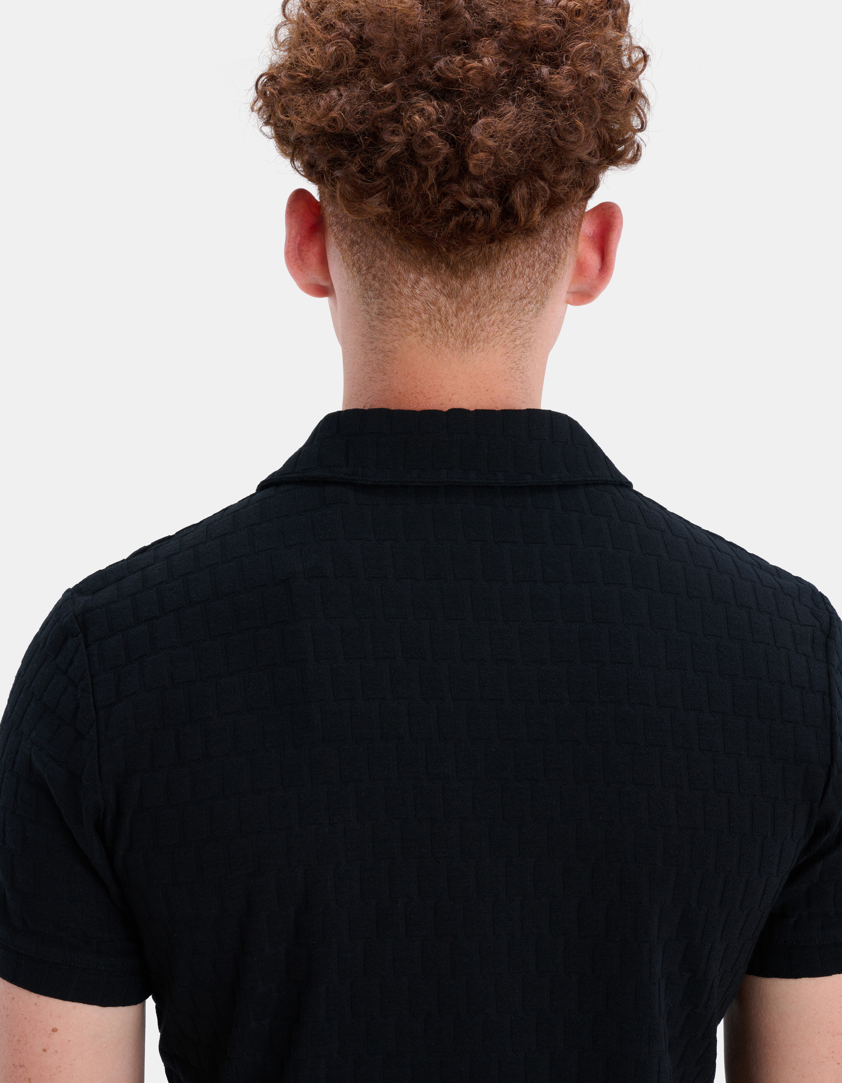 Poloshirt Schwarz REFILL