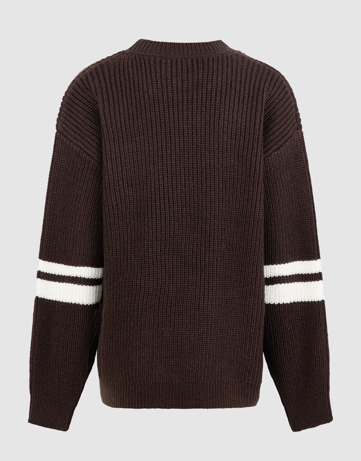 Varsity Strickpullover Dunkelbraun SHOEBY BOYS