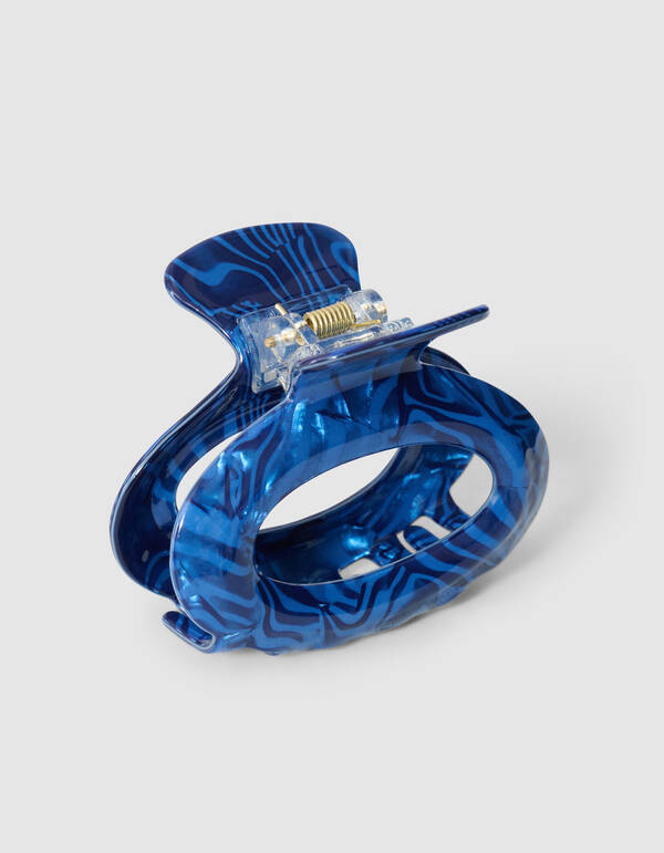 Massive Haarklammer Dunkelblau SHOEBY ACCESSOIRES