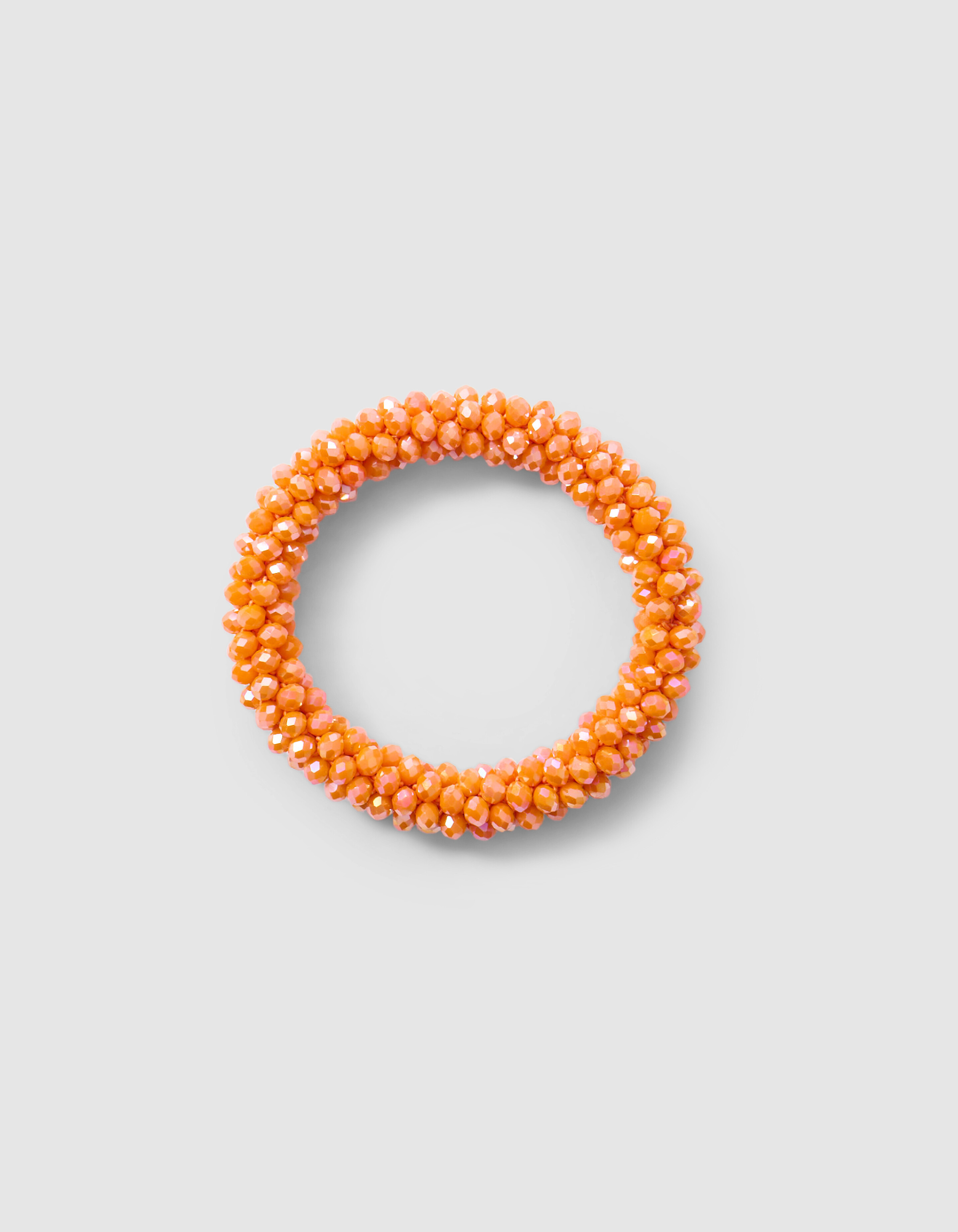 Perlen Haargummi Orange SHOEBY ACCESSOIRES