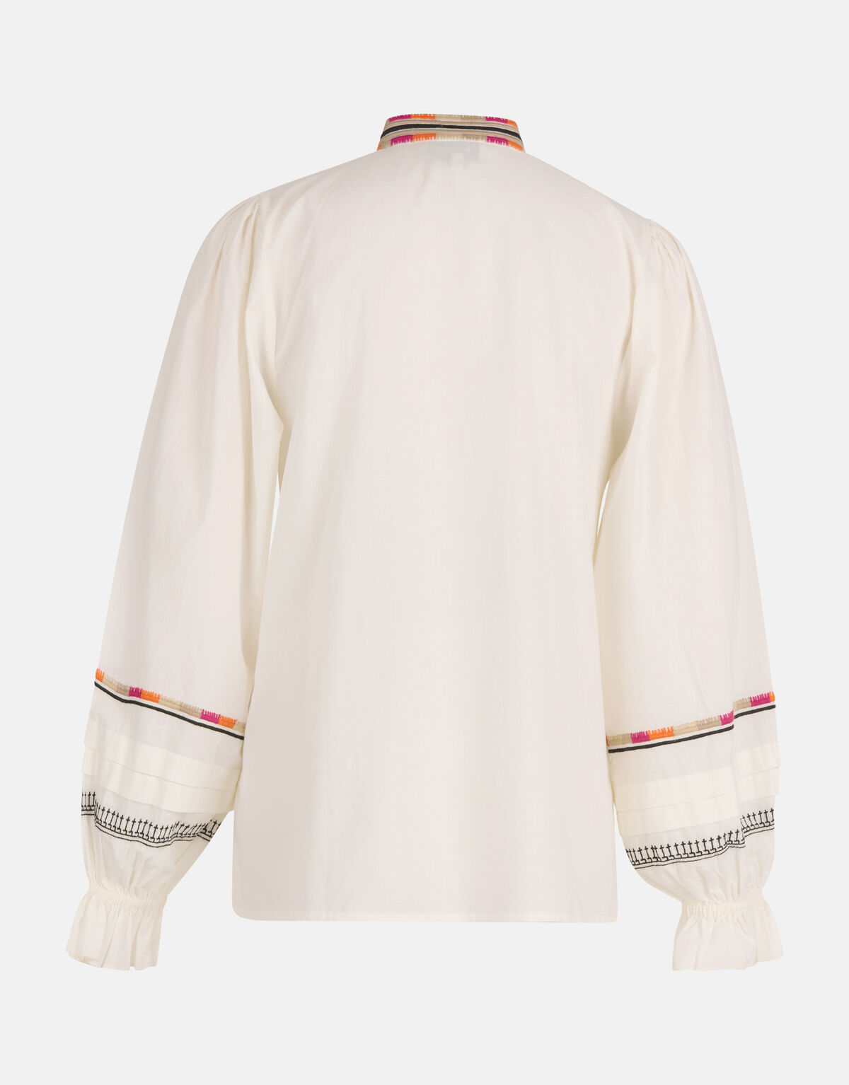 Bluse mit Stickereidetails Off White SHOEBY WOMEN