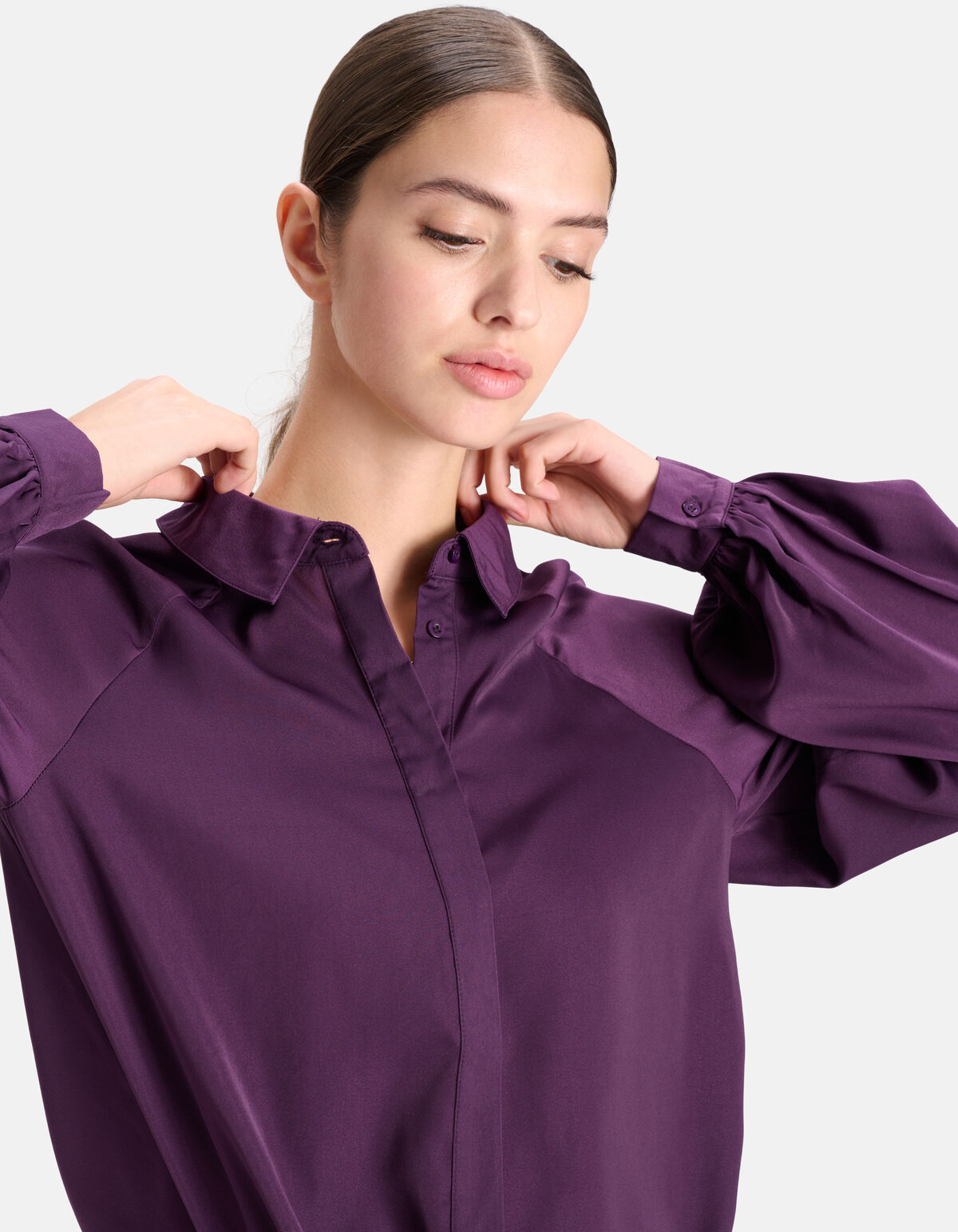 Bluse Dunkelviolett SHOEBY WOMEN