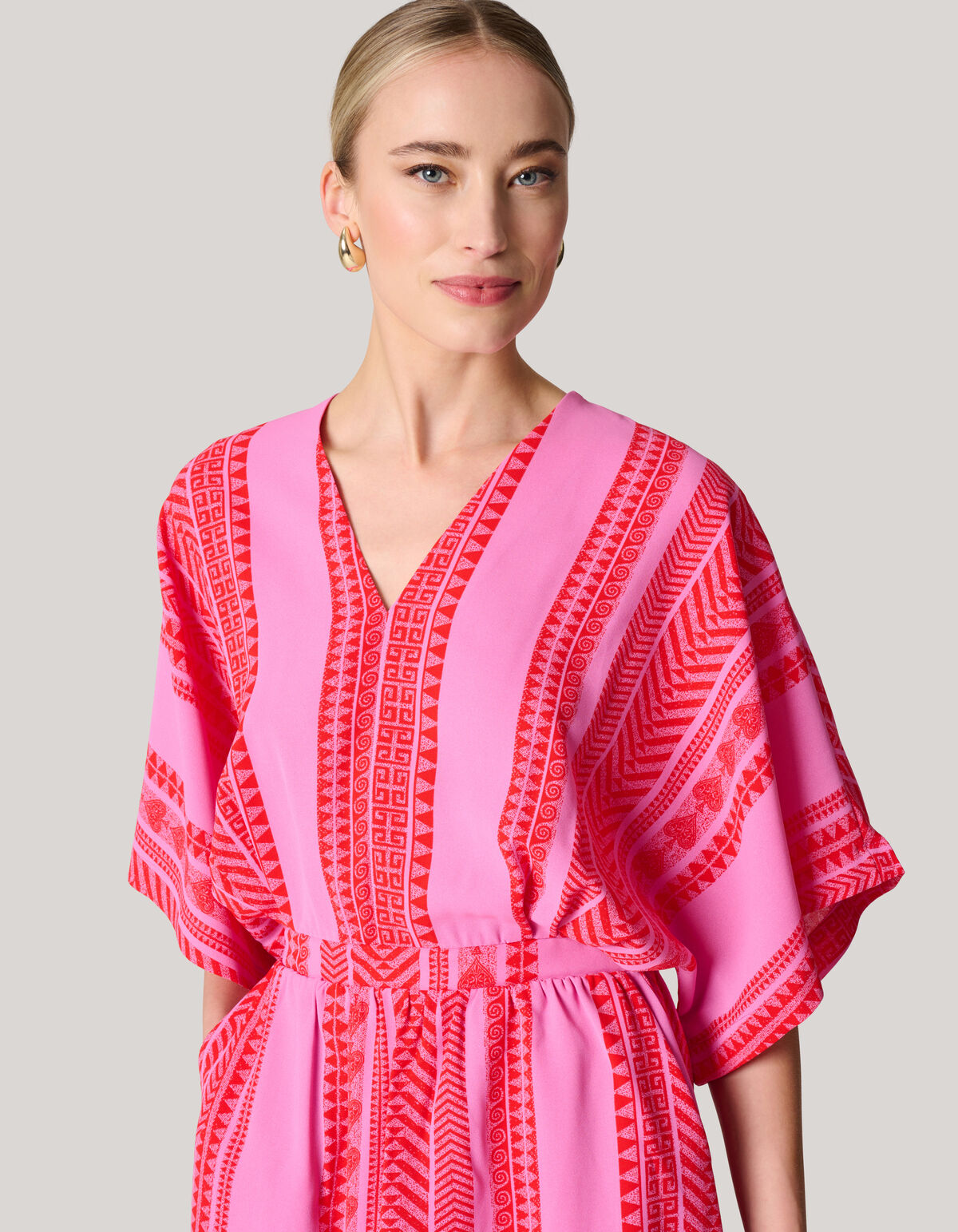 Printed Mini Jurk Roze SHOEBY WOMEN