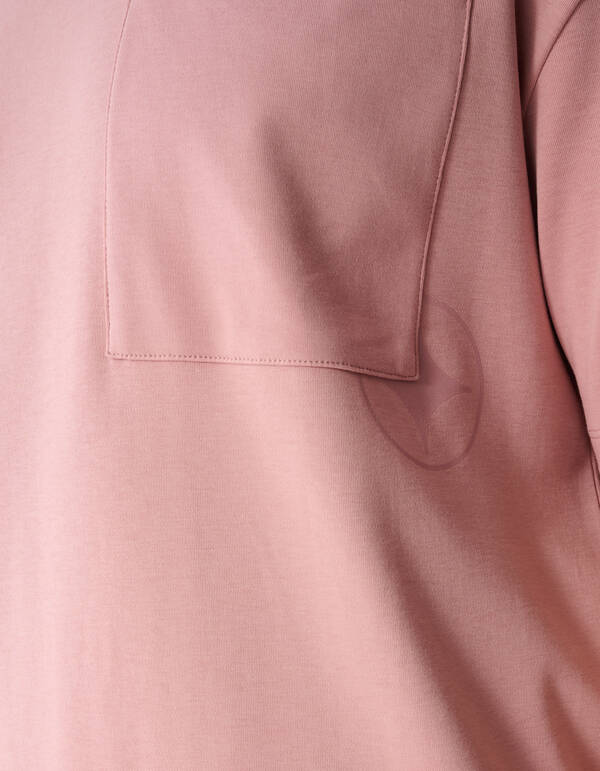 Logo-Taschen-T-Shirt Rosa SHOEBY MEN