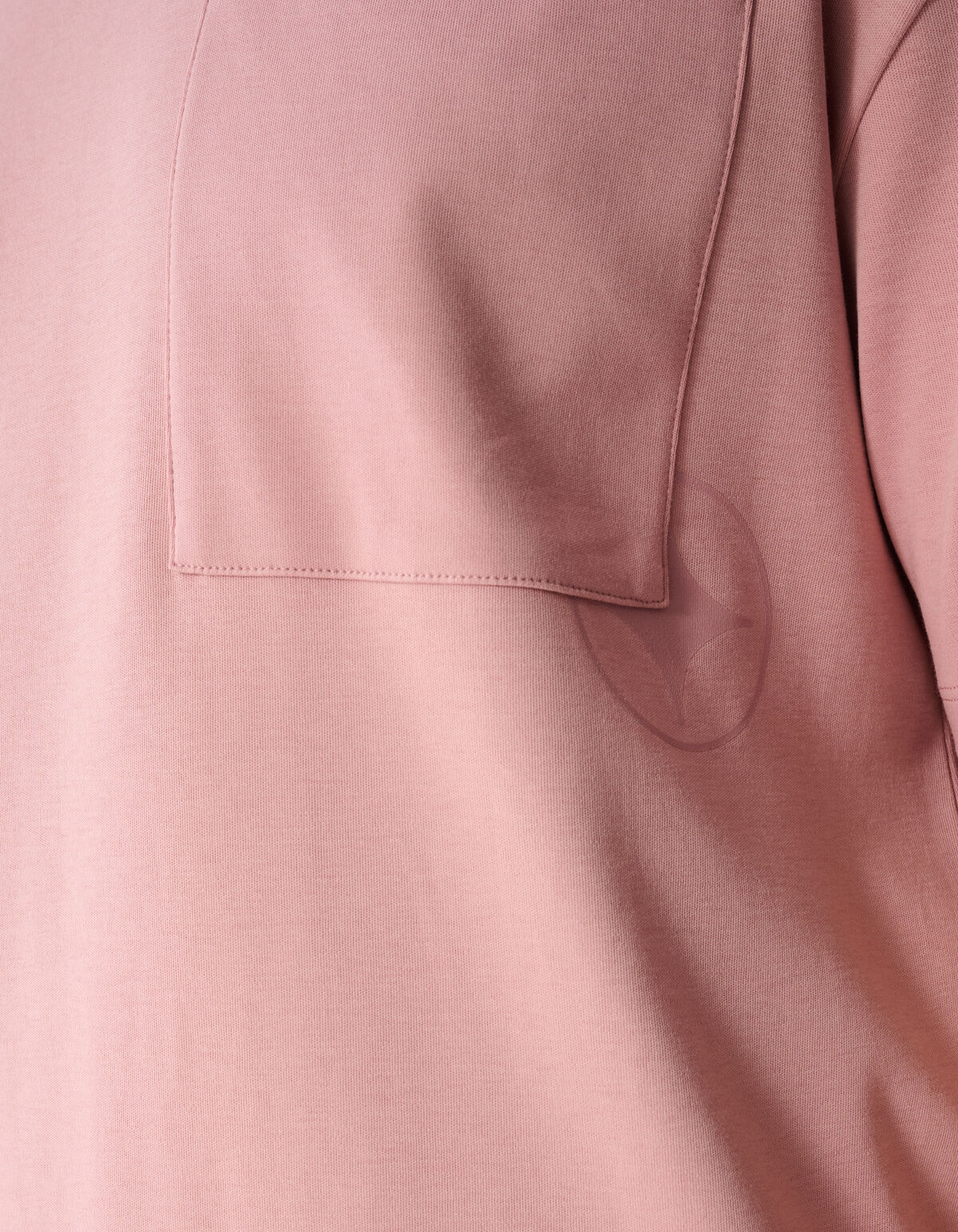 Logo-Taschen-T-Shirt Rosa SHOEBY MEN