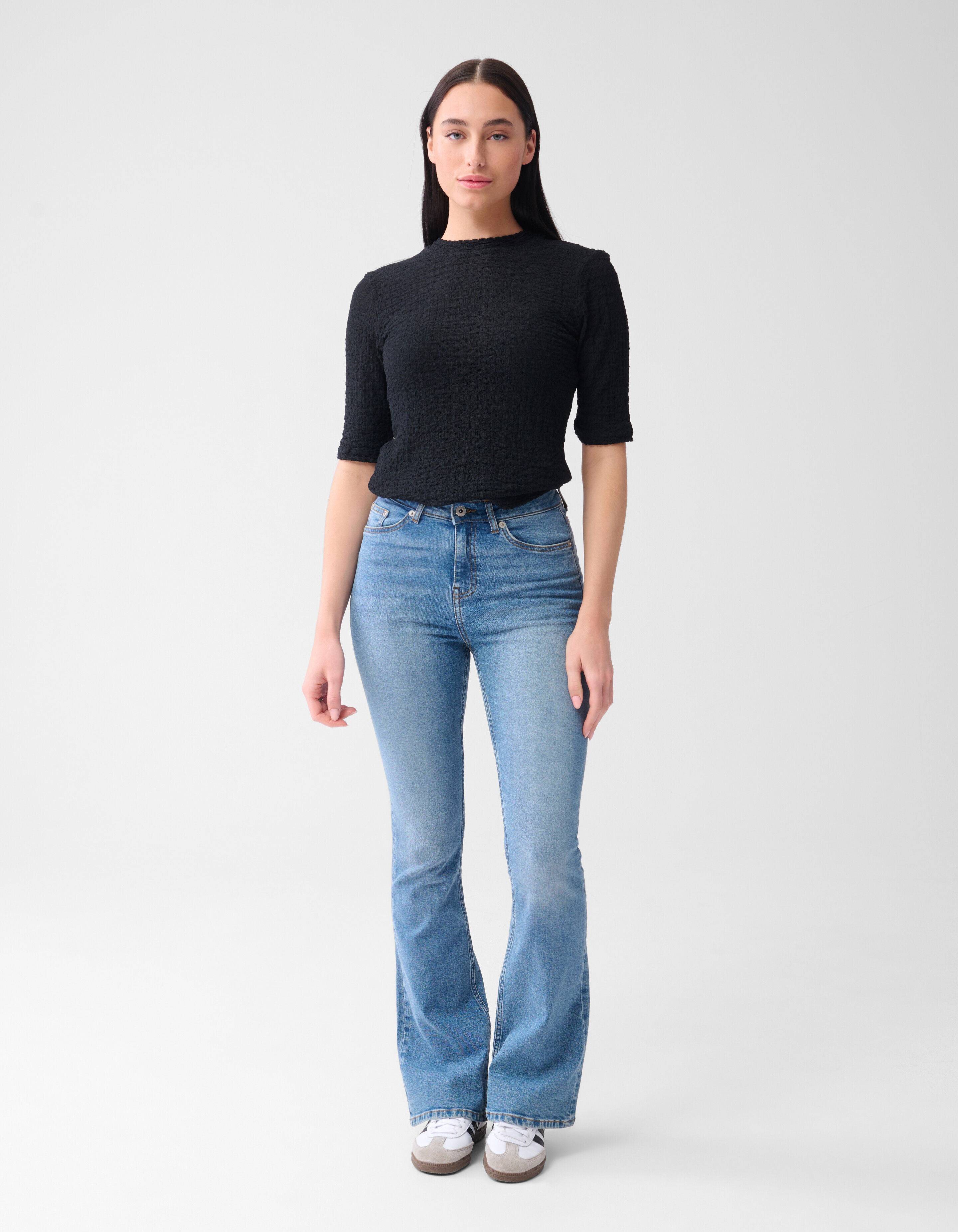 Ausgestellte Denim-Jeans Mediumstone L34 SHOEBY WOMEN