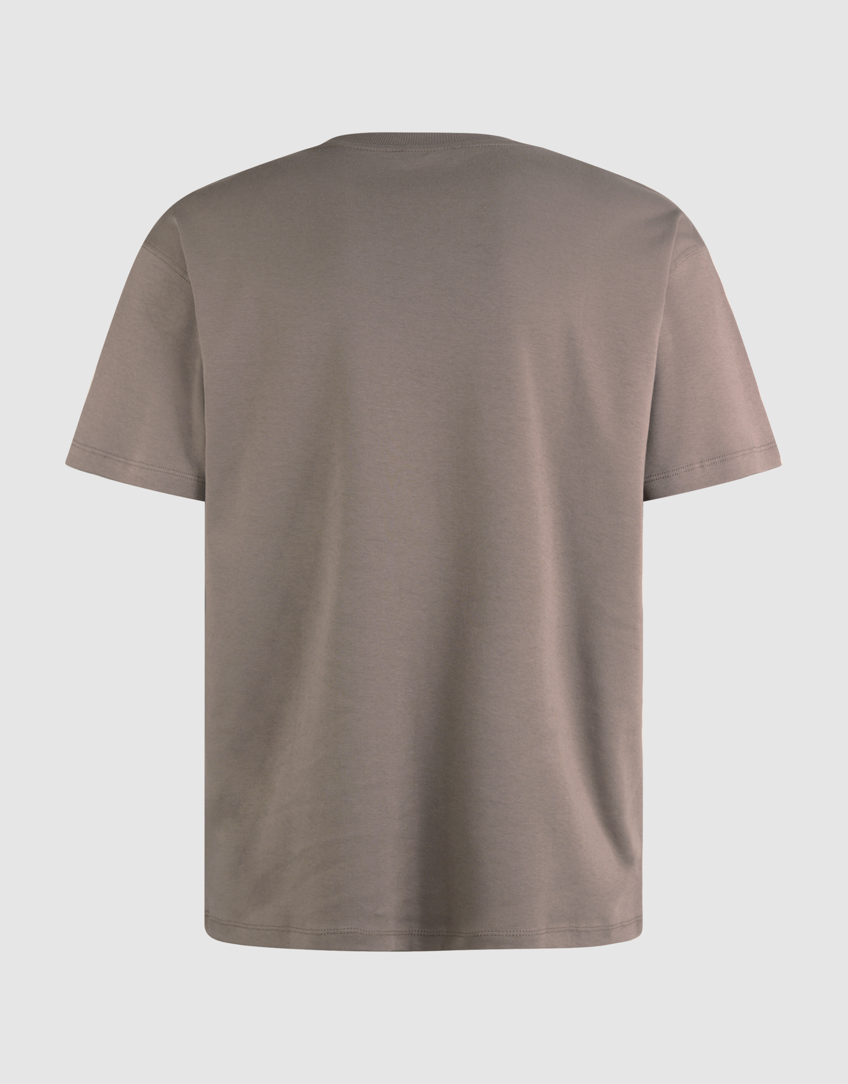 Struktur Pocket T-Shirt Hellbraun SHOEBY MEN