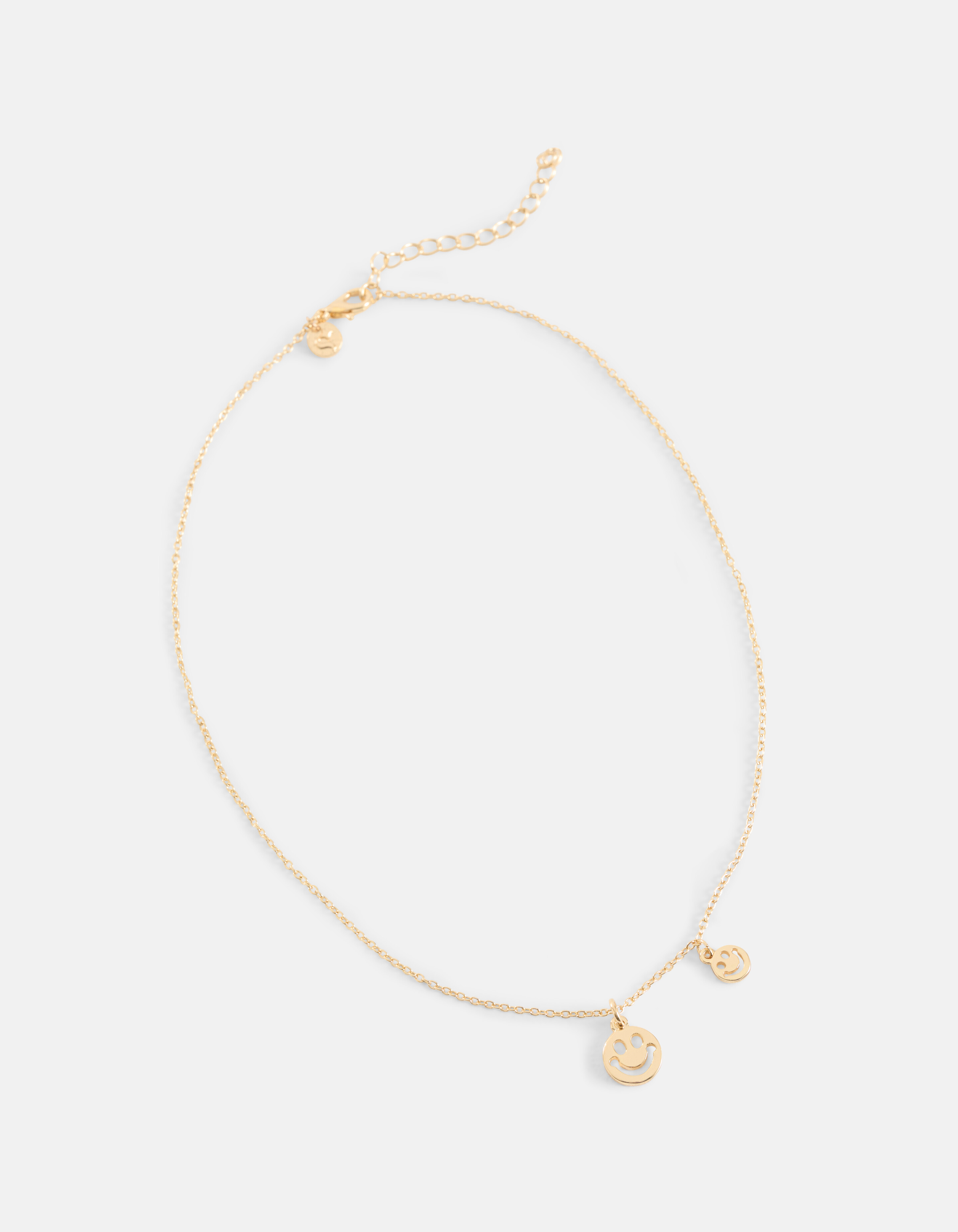 Smiley-Halskette Gold SHOEBY ACCESSOIRES