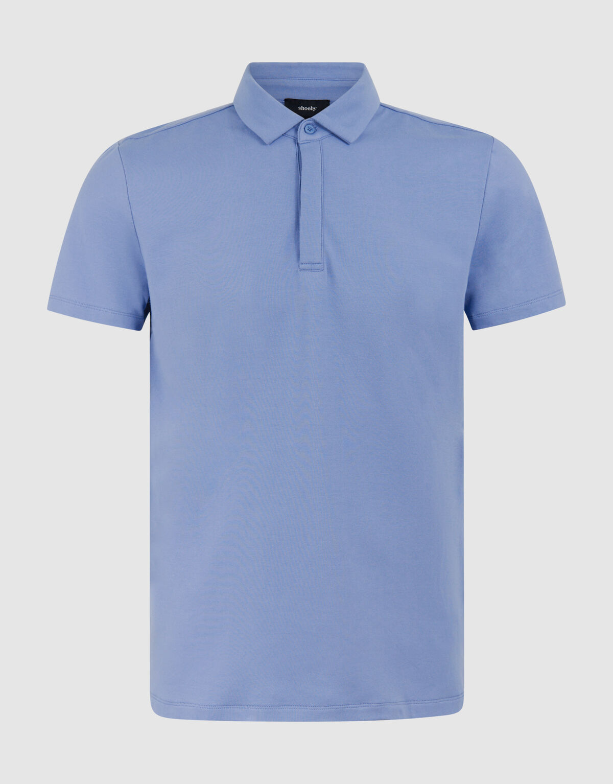 Jersey-Polo in Hellblau SHOEBY MEN