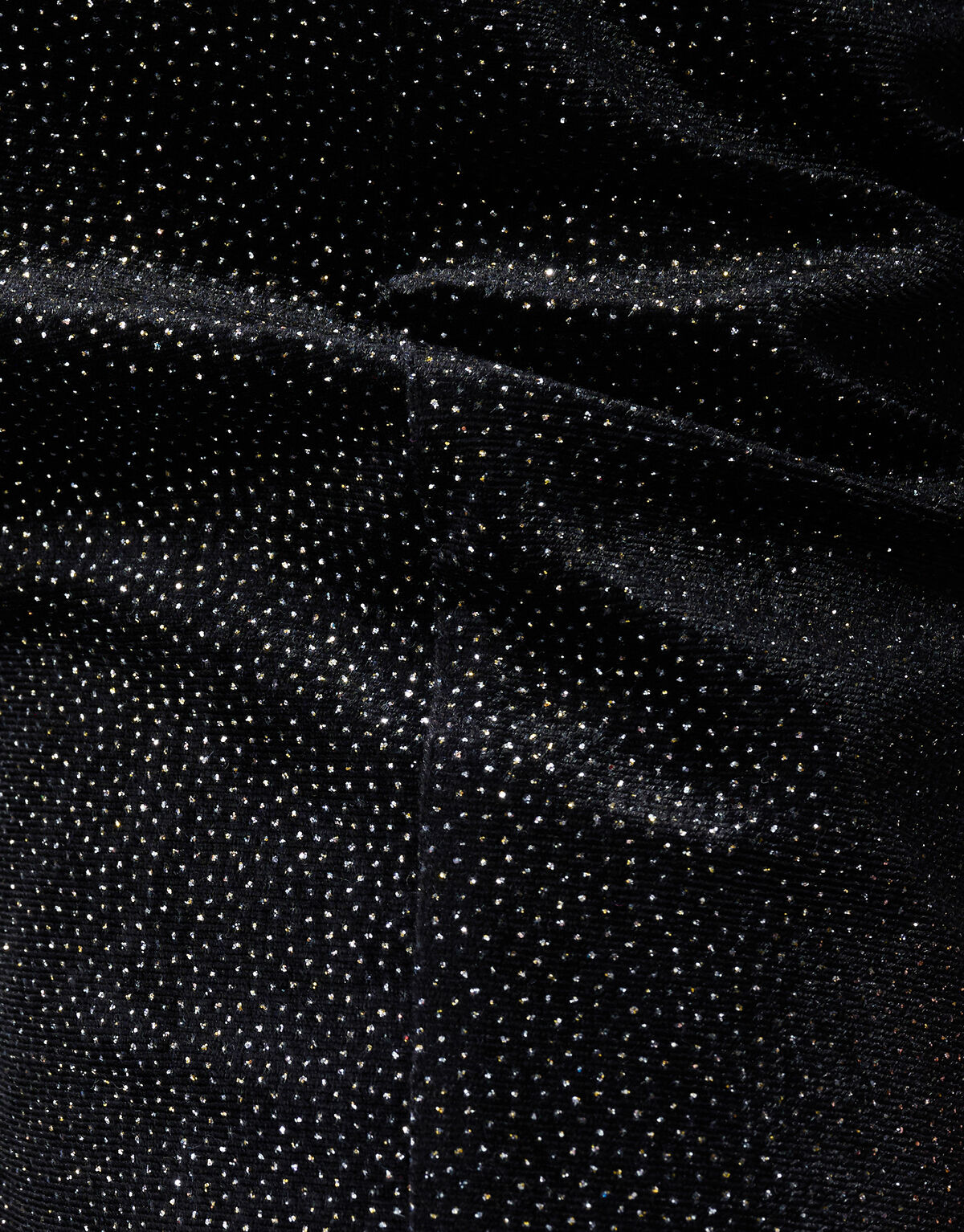 Weite Hose aus Samt in Schwarz SHOEBY GIRLS