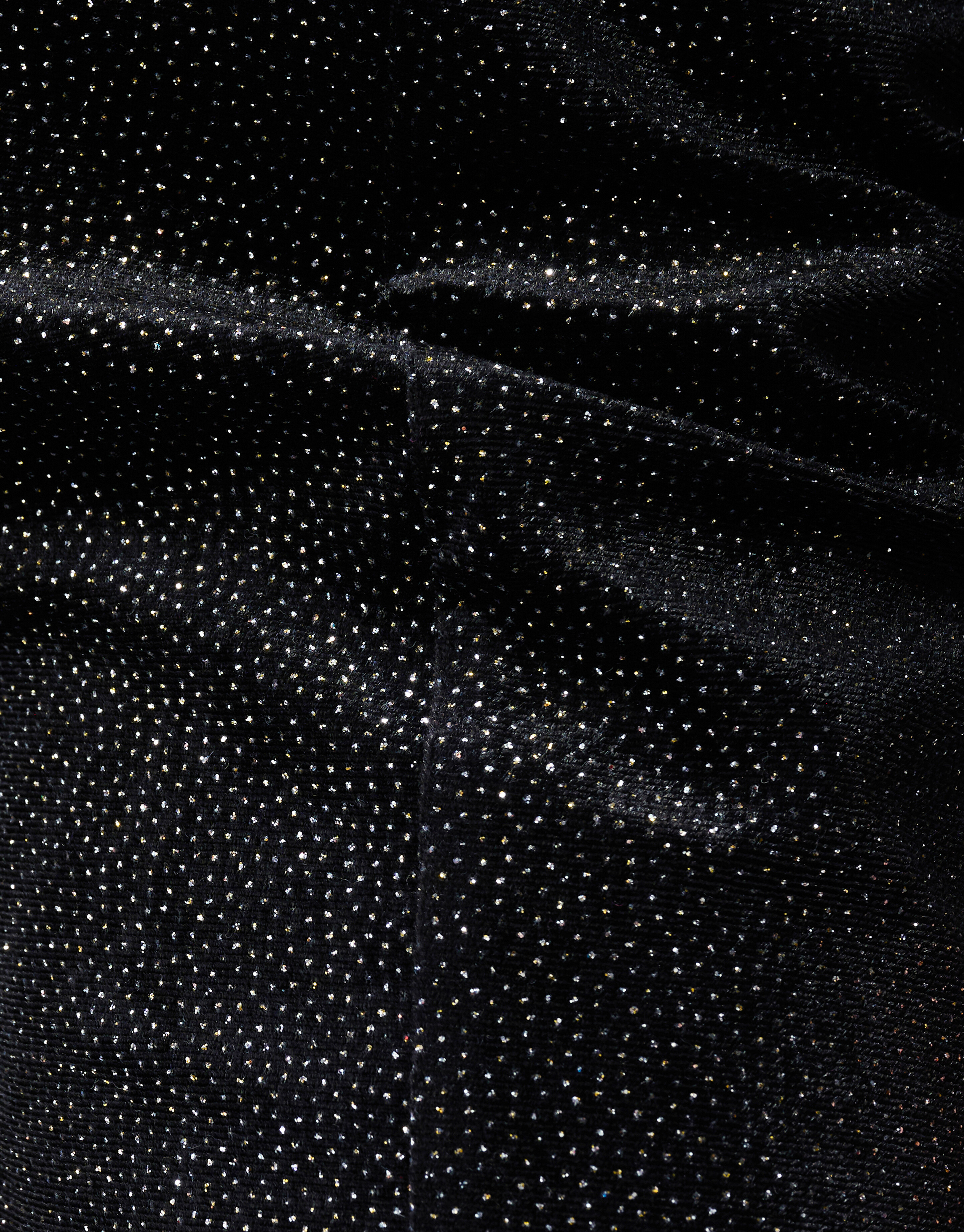 Weite Hose aus Samt in Schwarz SHOEBY GIRLS