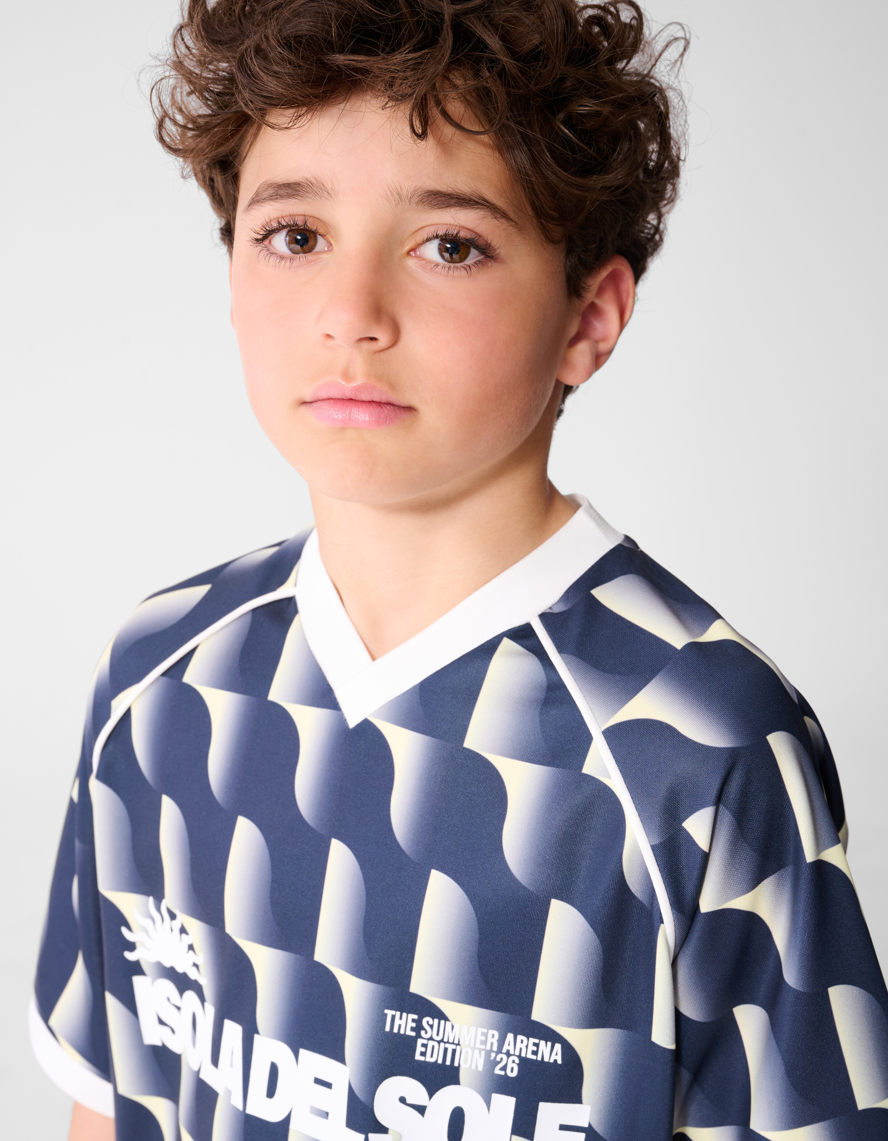 sportliches T-Shirt Dunkelblau SHOEBY BOYS