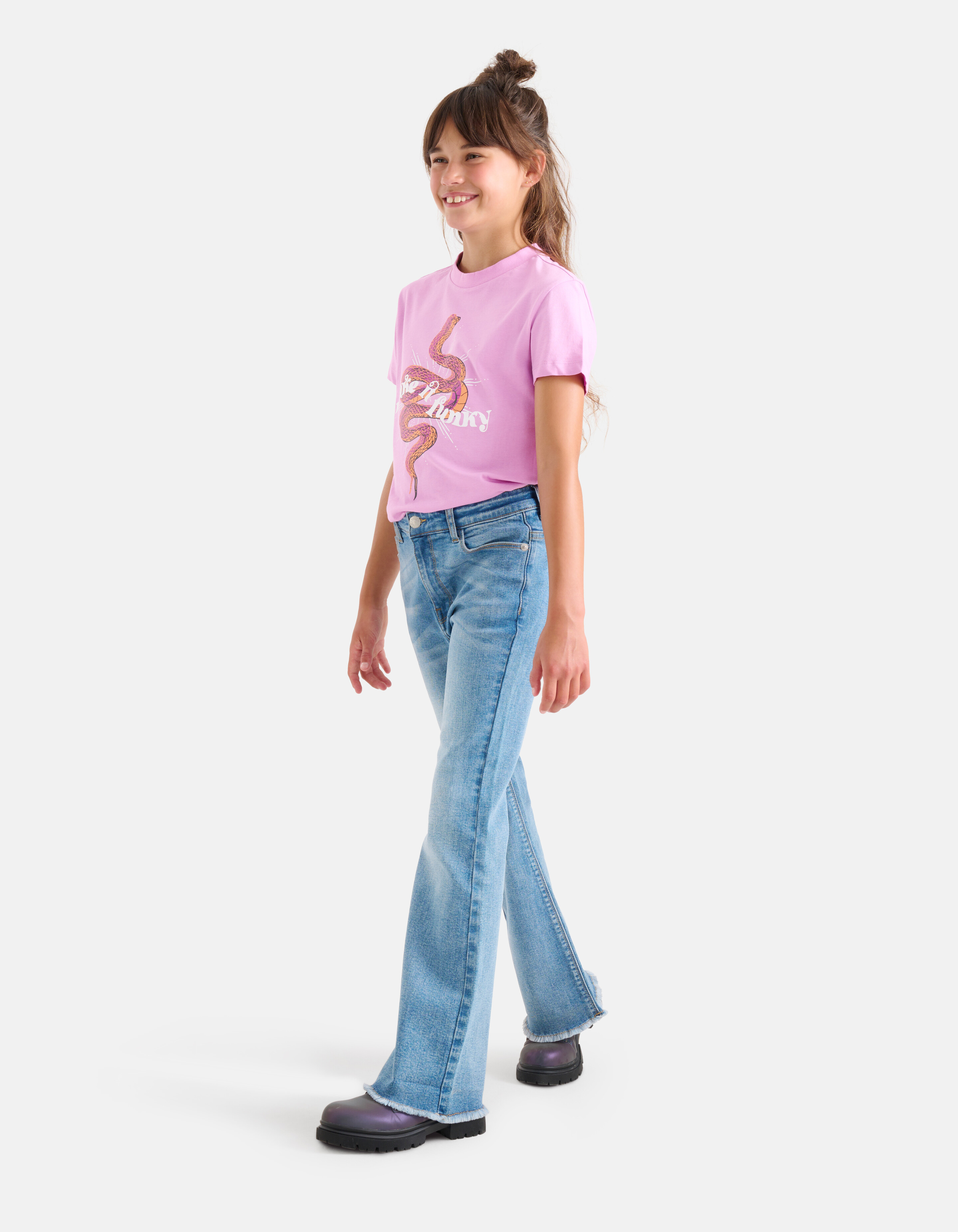 Funky Artwork T-shirt Rosa SHOEBY GIRLS