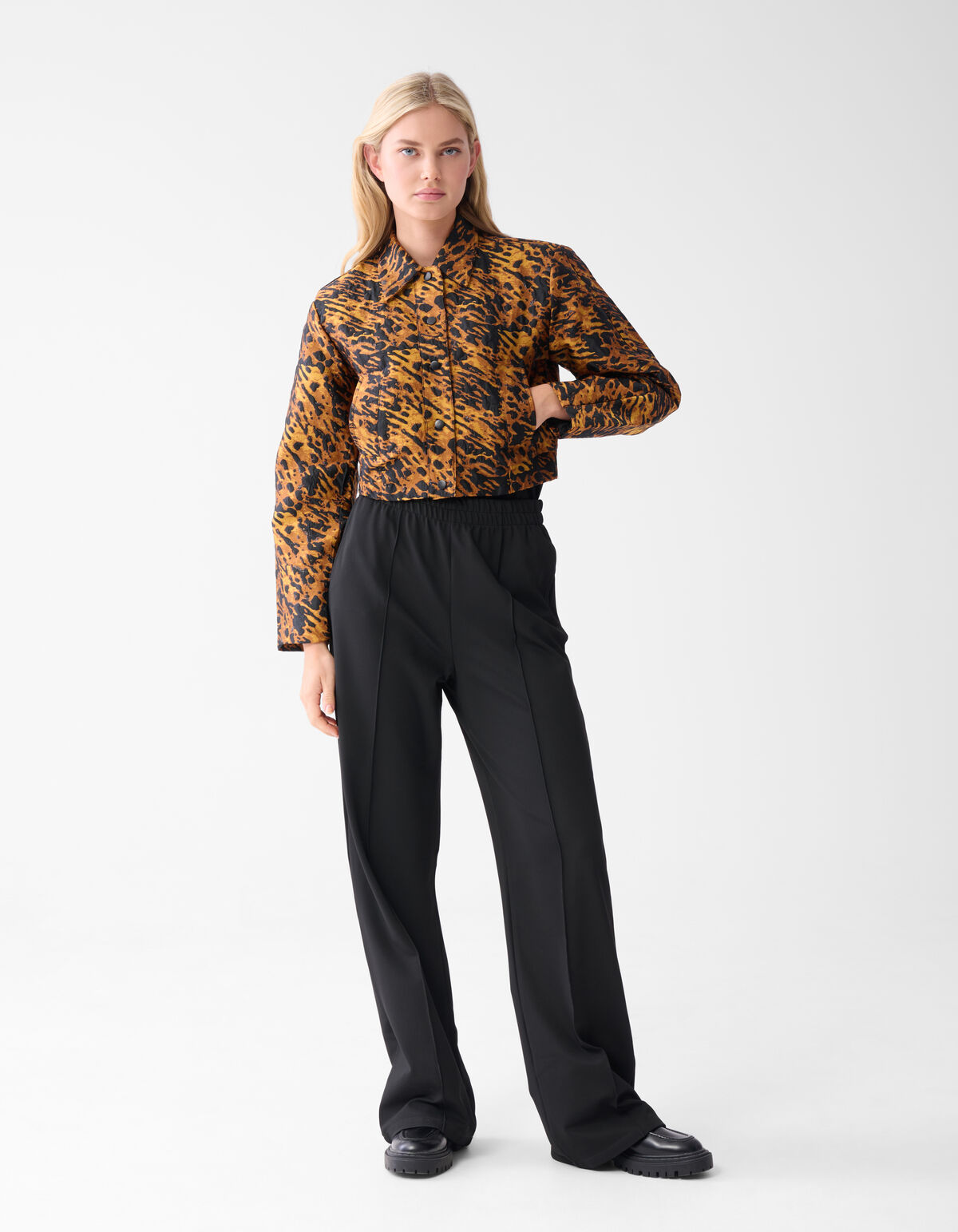 Leoparden Jacke Braun SHOEBY WOMEN