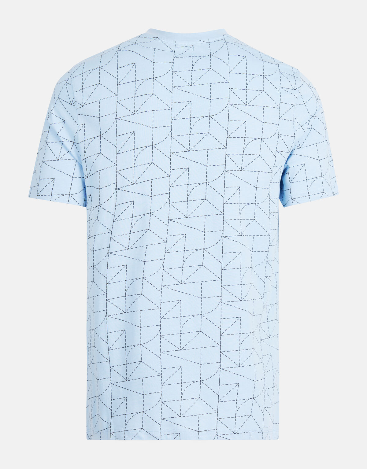 Bedrucktes T-shirt Hellblau SHOEBY MEN