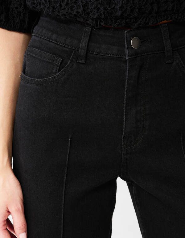 Flared Fit Jeans Schwarz SHOEBY WOMEN