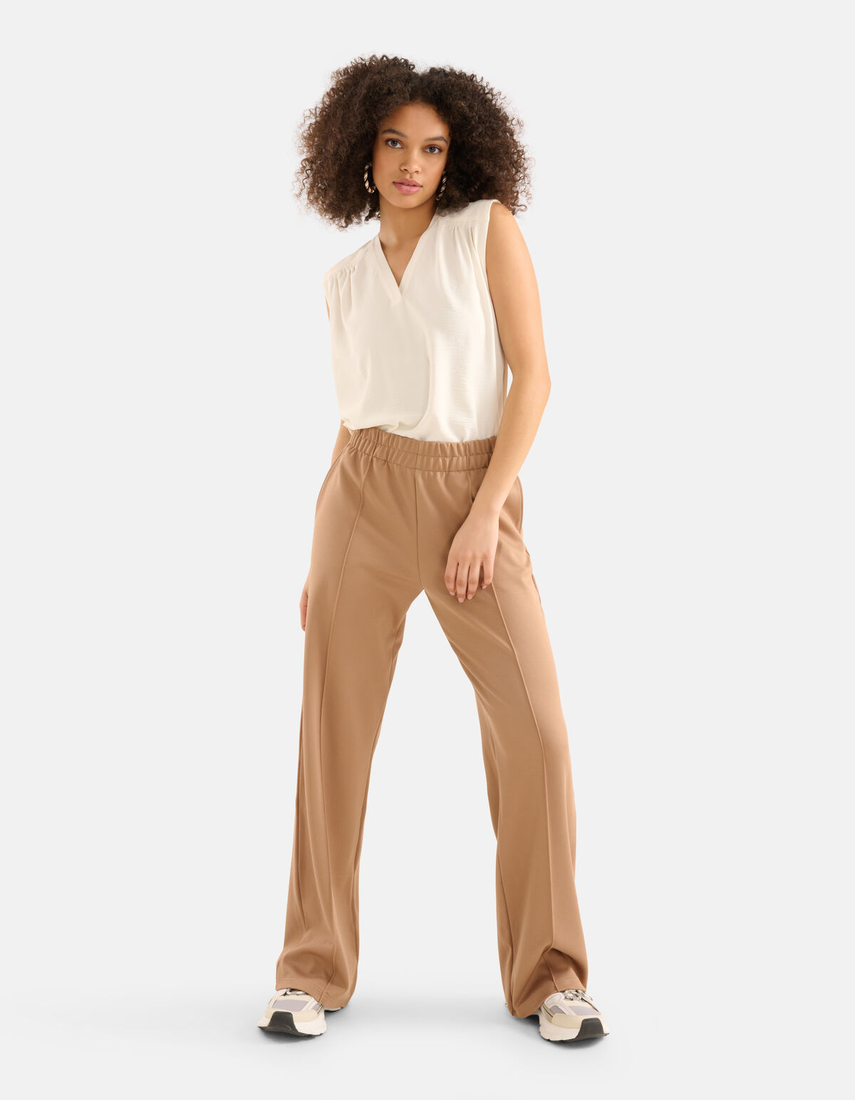 Loose Fit Hose Braun SHOEBY WOMEN