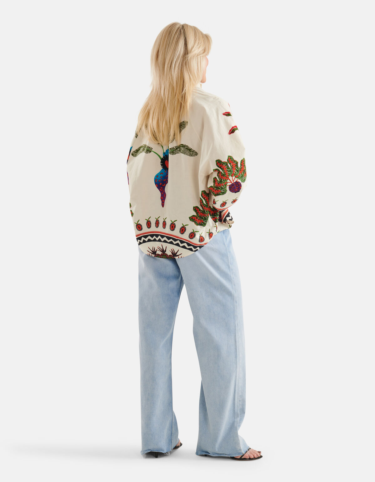 Bedruckte Bluse Off White von Lonneke SHOEBY WOMEN