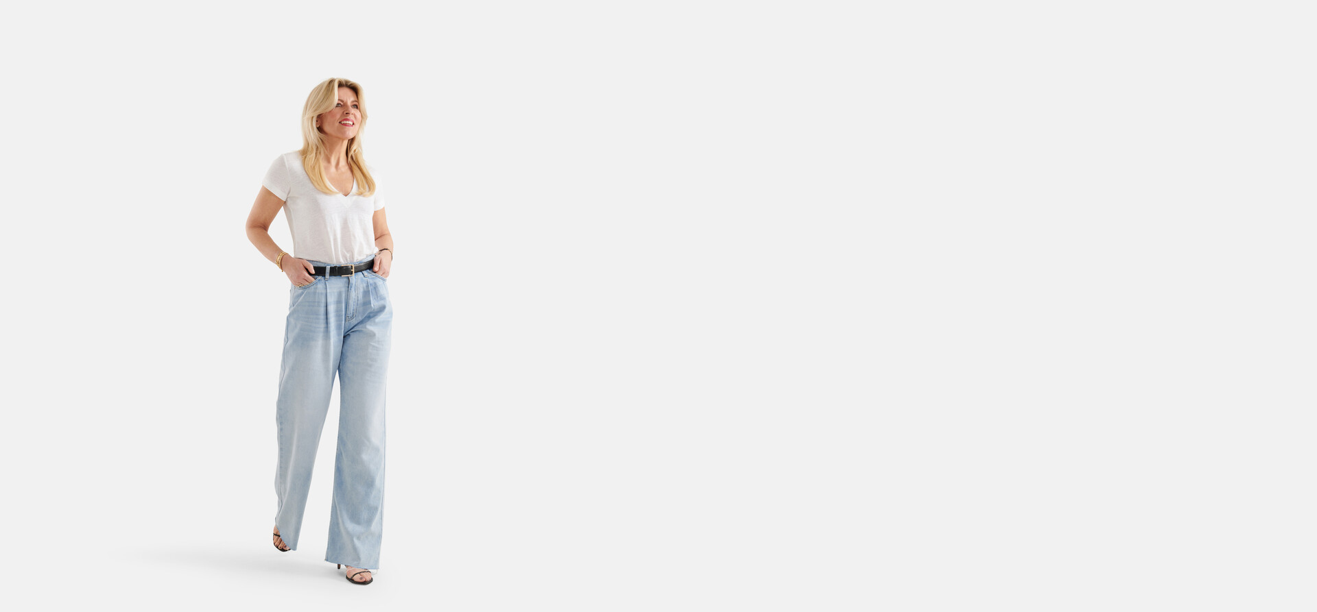 Weit geschnittene Jeans Blau von Lonneke SHOEBY WOMEN