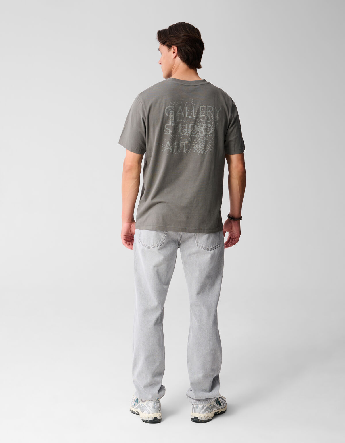 Galerie Kunstwerk T-Shirt Dunkelgr&uuml;n SHOEBY MEN