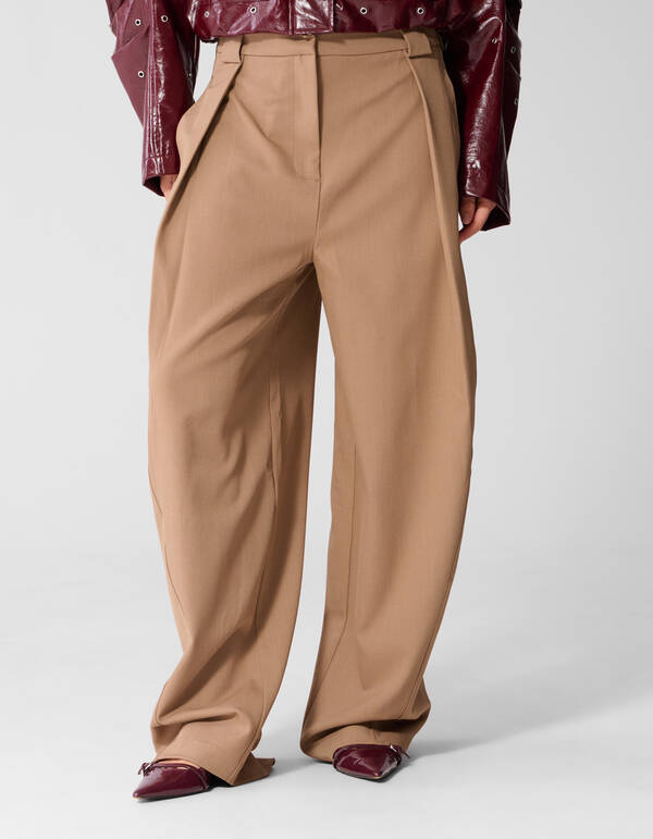 Gewebte Hose Mit Details Braun SHOEBY WOMEN