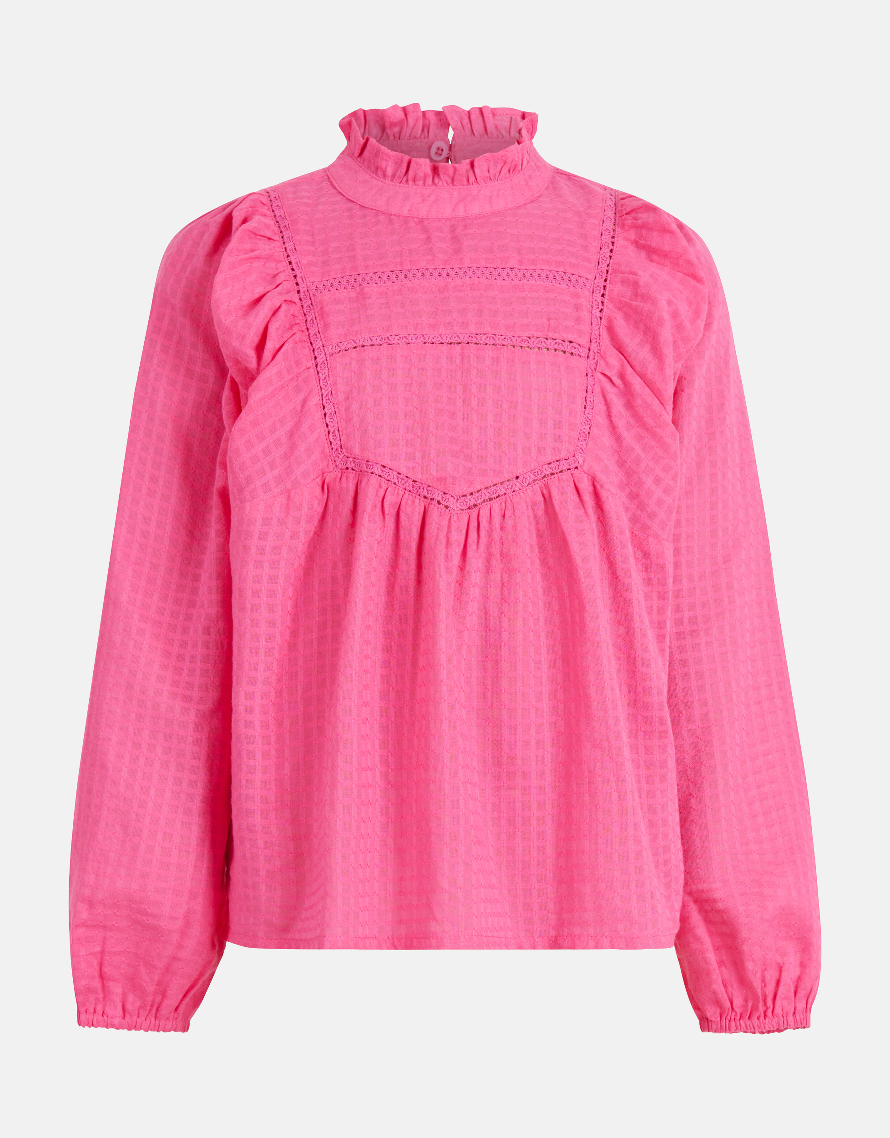 Bluse mit Tape-Detail Rosa SHOEBY GIRLS