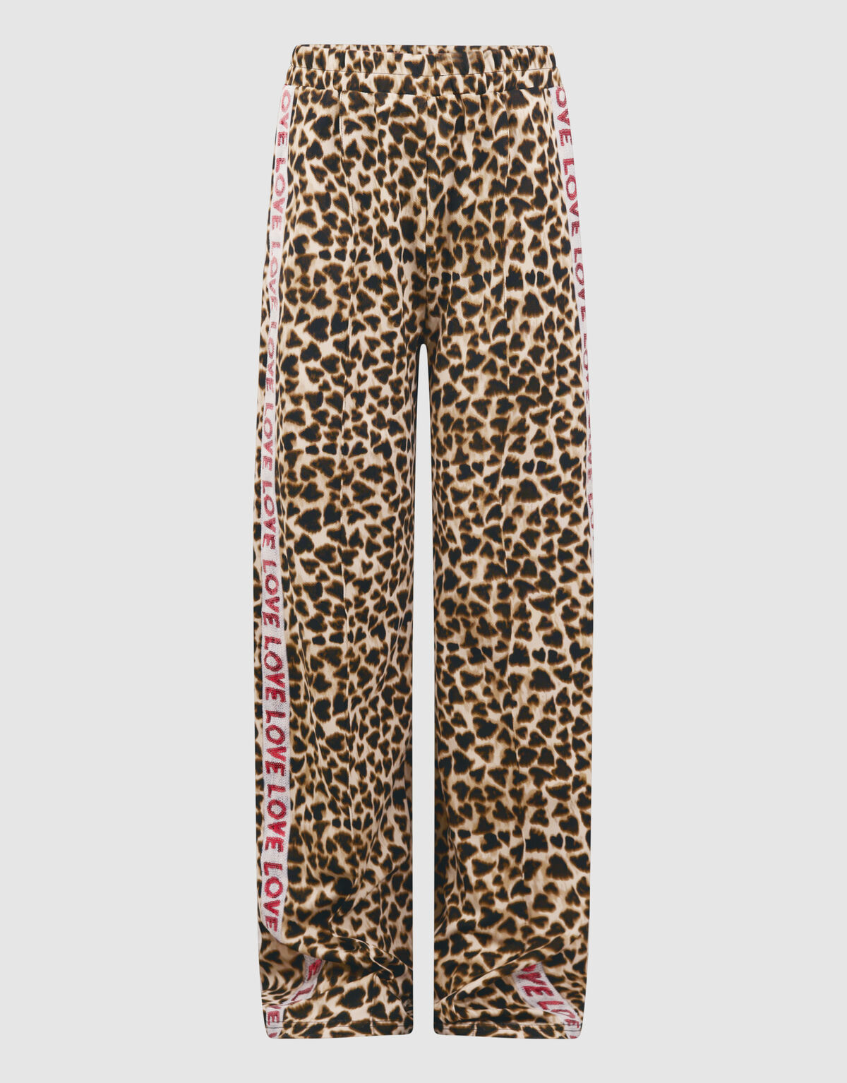 Leopard Heart Hose Hellbraun SHOEBY GIRLS