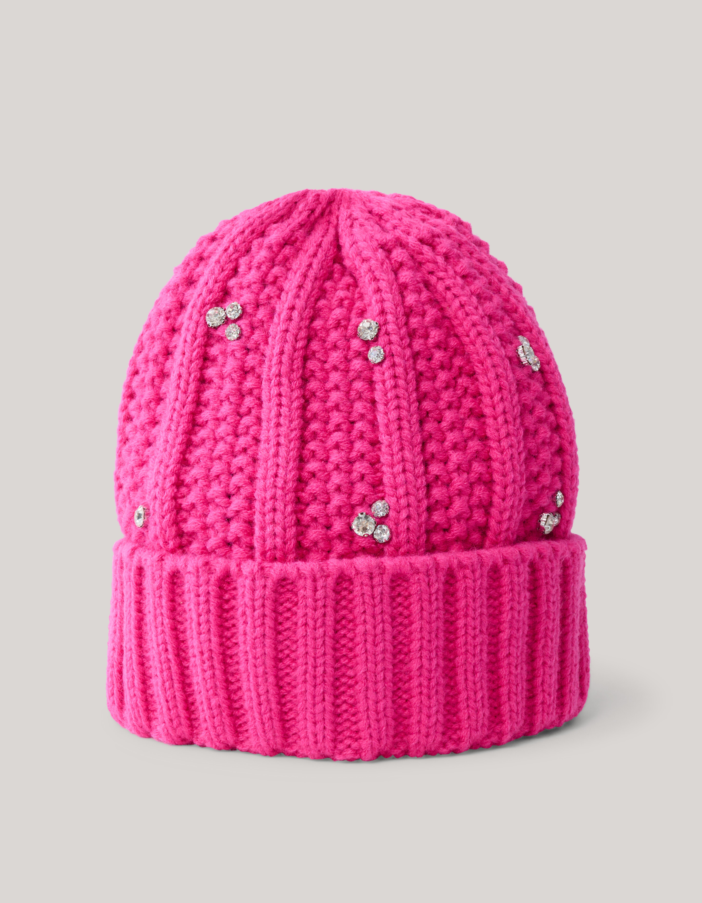 Strass Beanie Rosa SHOEBY ACCESSOIRES