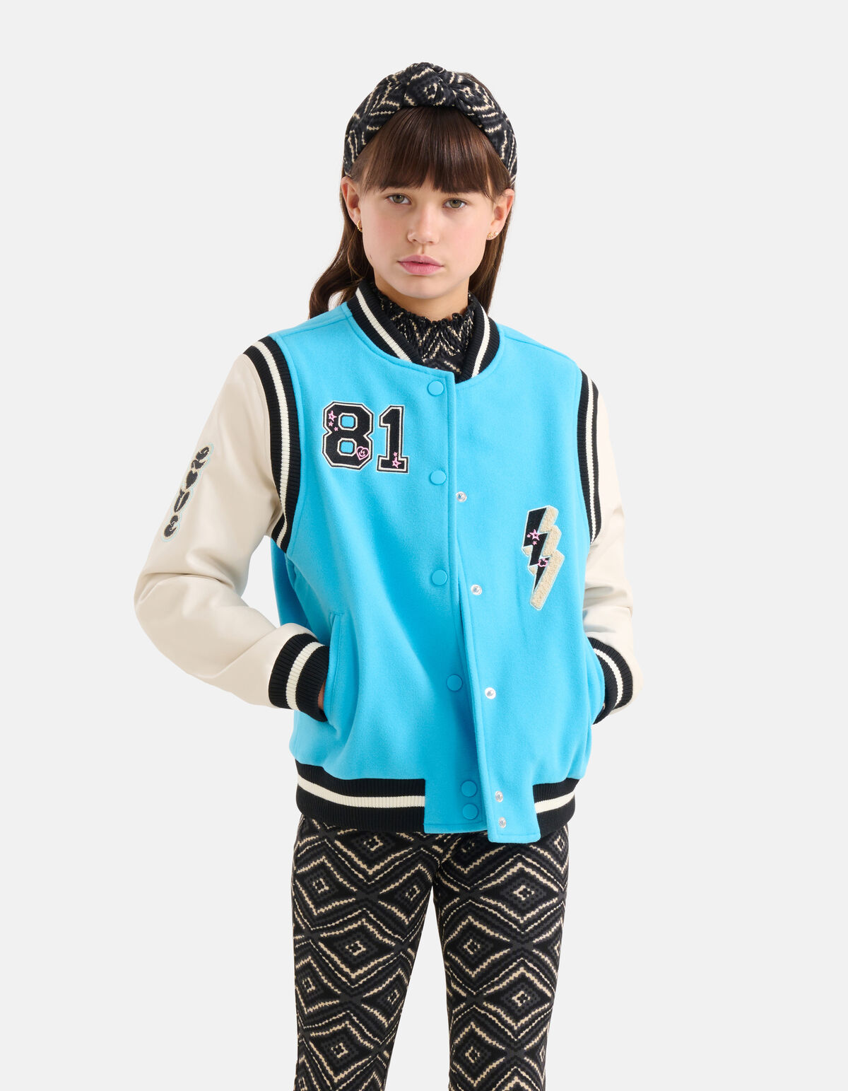Varsity Jacke Blau SHOEBY GIRLS