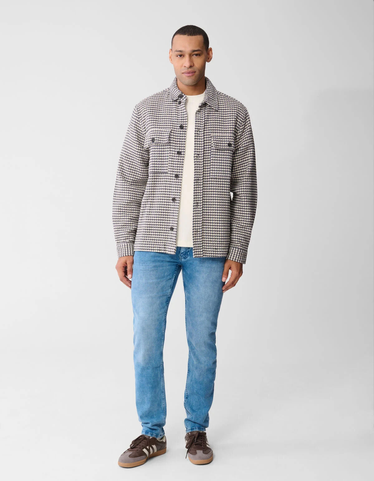 Slim Fit Jog Jeans Mediumstone L32 SHOEBY MEN