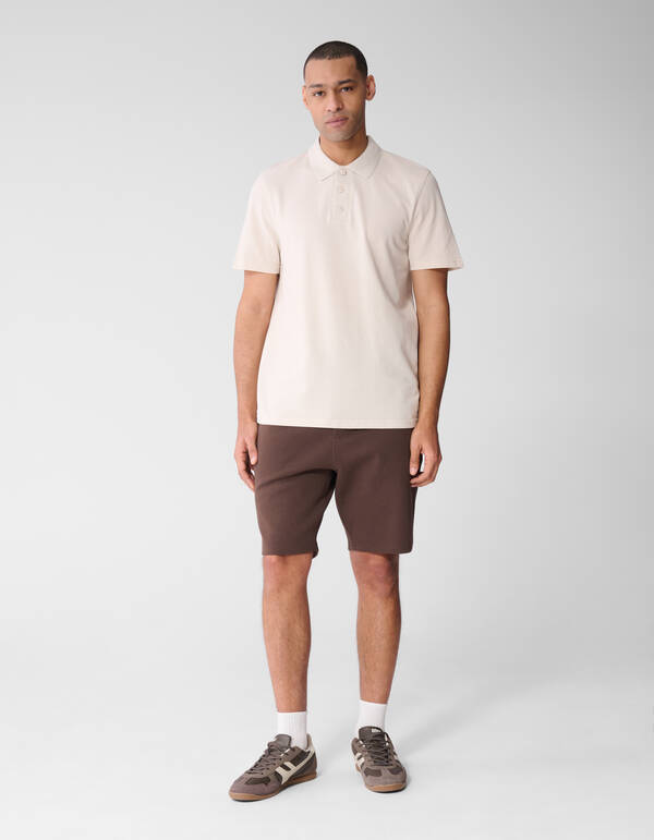 Gestricktes Polo Sand SHOEBY MEN