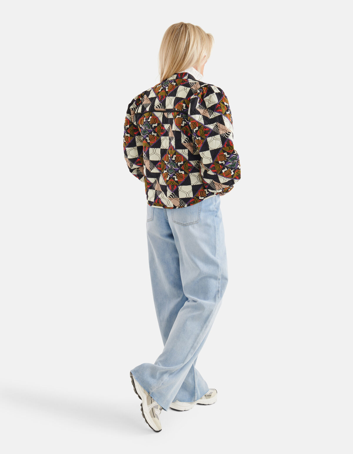 Gesteppte Stickerei-Jacke Off White von Lonneke SHOEBY WOMEN