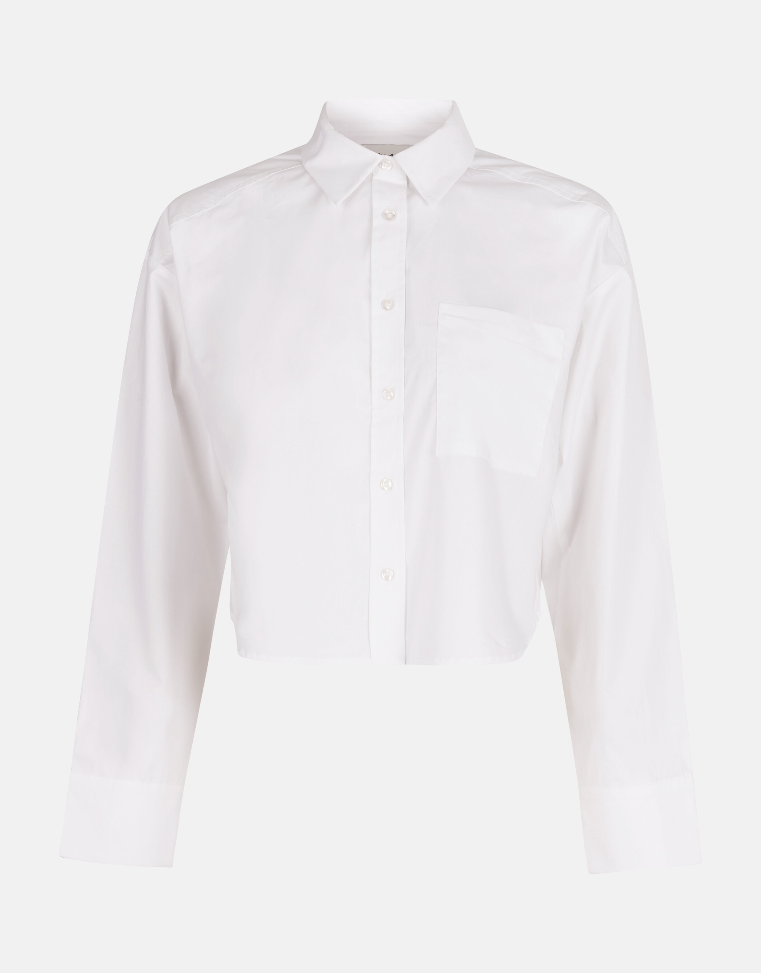 Gekürzte Bluse Weiß SHOEBY WOMEN