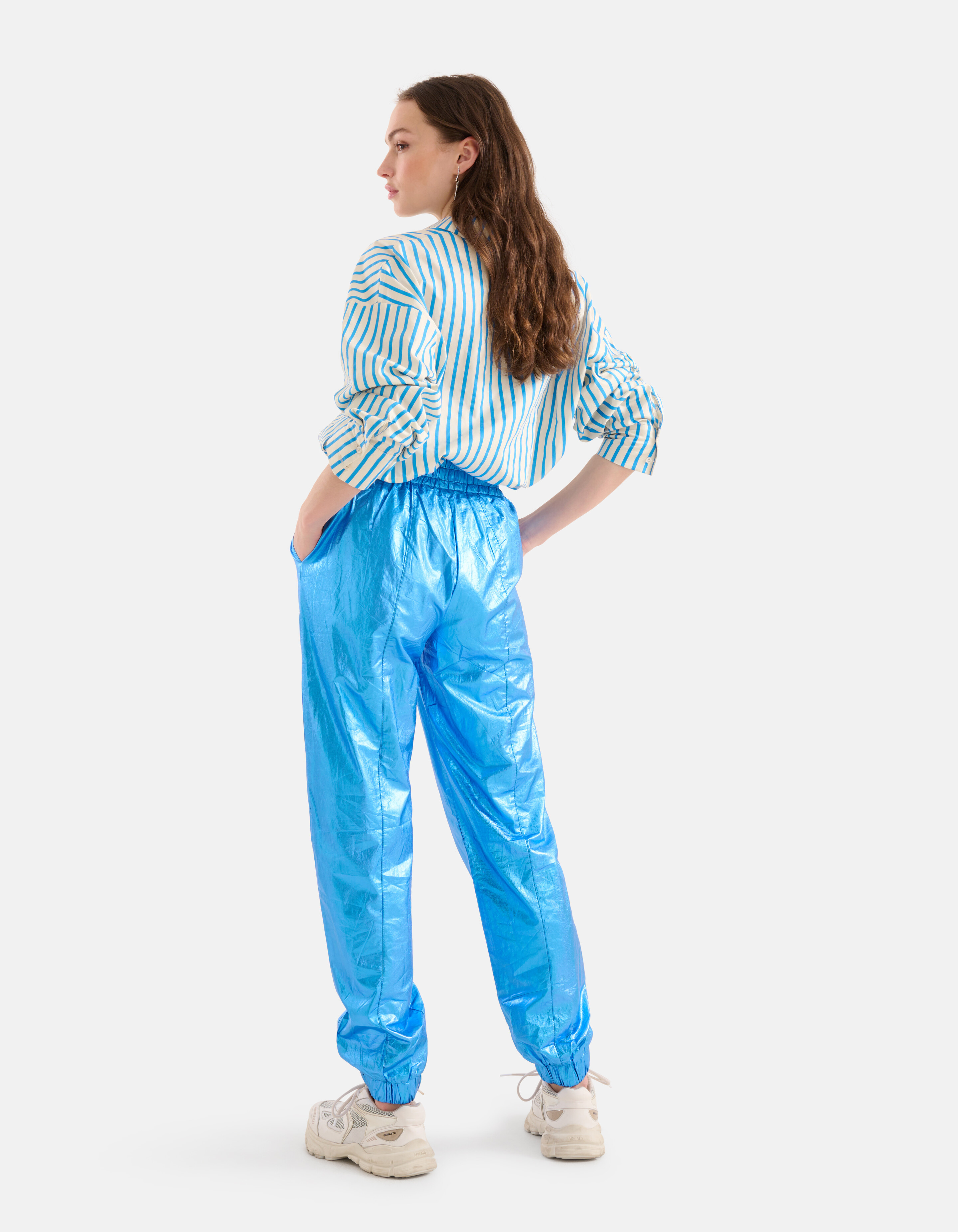 Metallischer Jogger Blau SHOEBY WOMEN