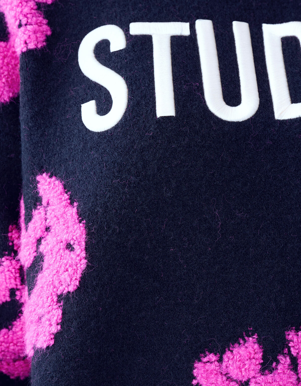 Kontrast-Pullover Schwarz SHOEBY WOMEN