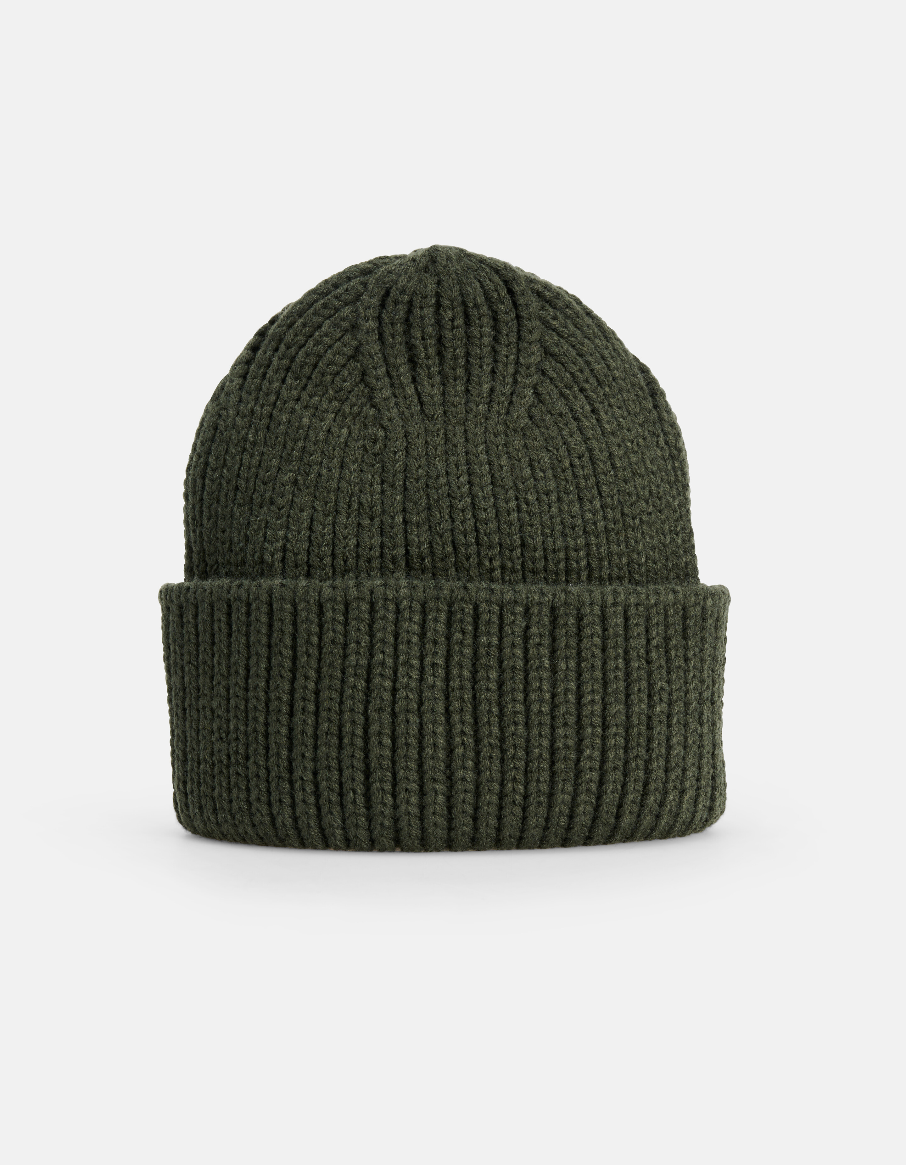 Gestrickte Beanie Dunkelgrün SHOEBY ACCESSOIRES