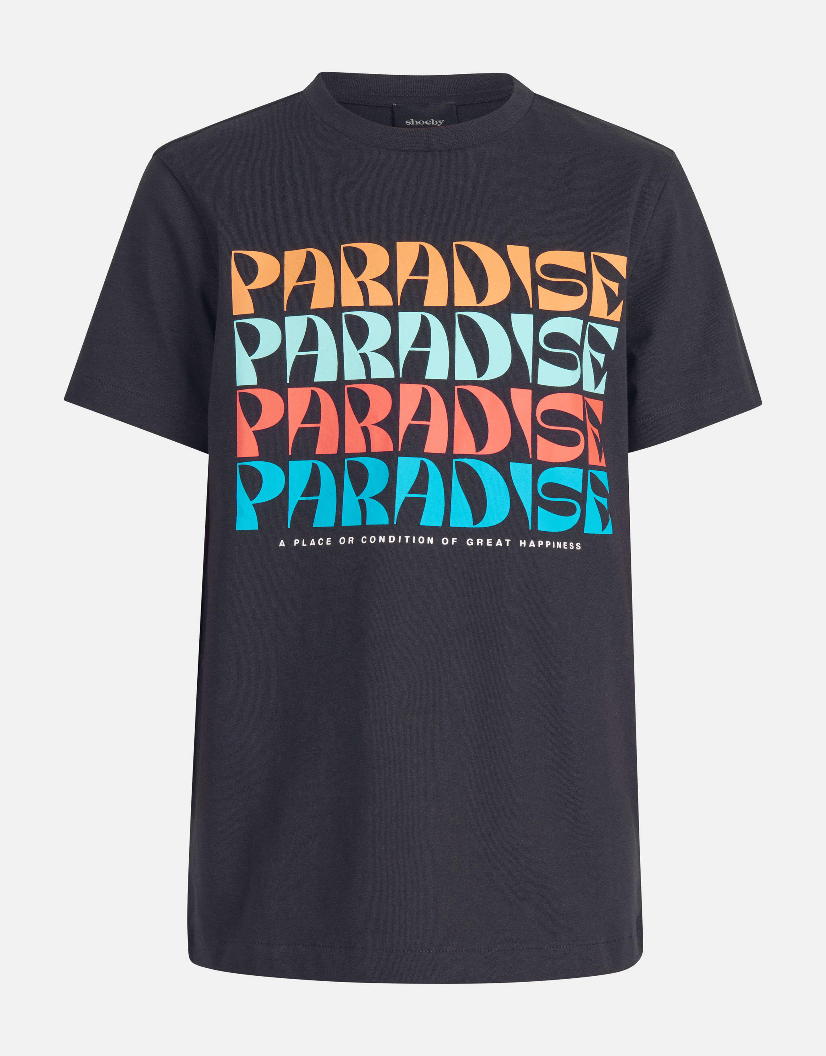 Print-T-Shirt Schwarz SHOEBY BOYS