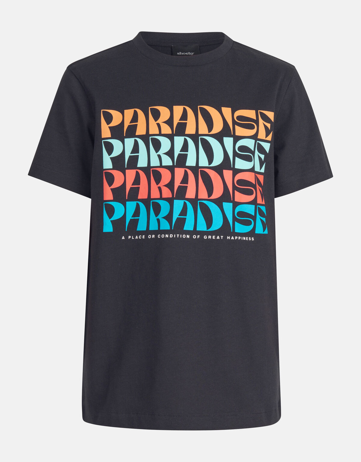 Print-T-Shirt Schwarz SHOEBY BOYS