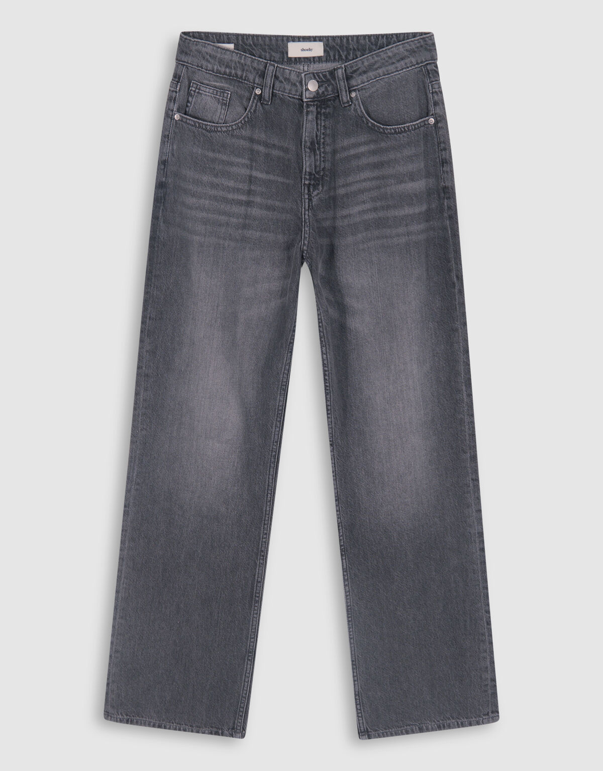 Weit geschnittene Jeans Grau SHOEBY WOMEN