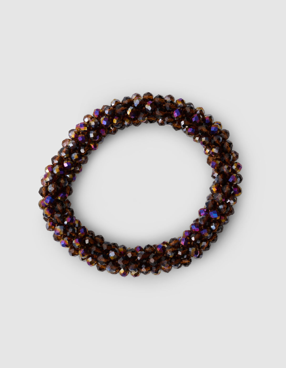 Perlen Haargummi Dunkelbraun SHOEBY ACCESSOIRES