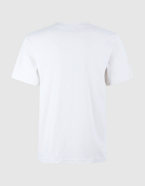 Stripe Mix T-Shirt Gebrochen Wei&szlig; SHOEBY MEN