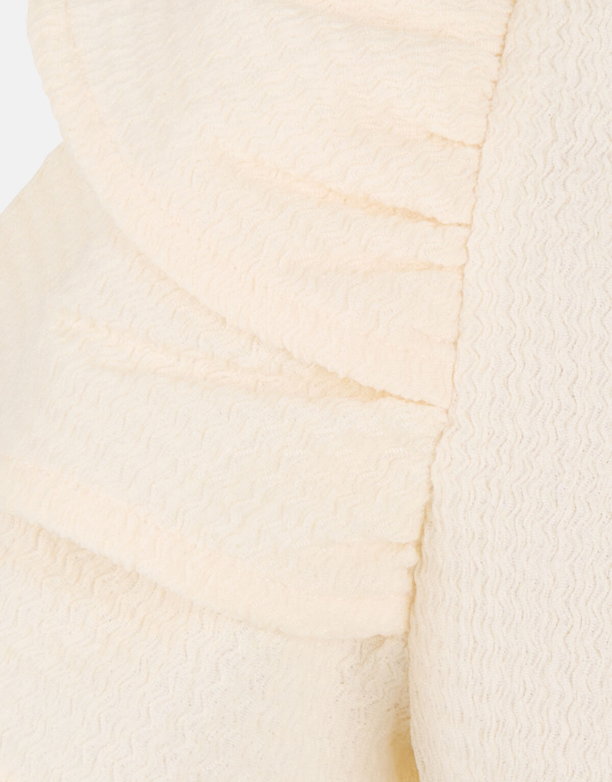 Crinkle Top Off White SHOEBY GIRLS