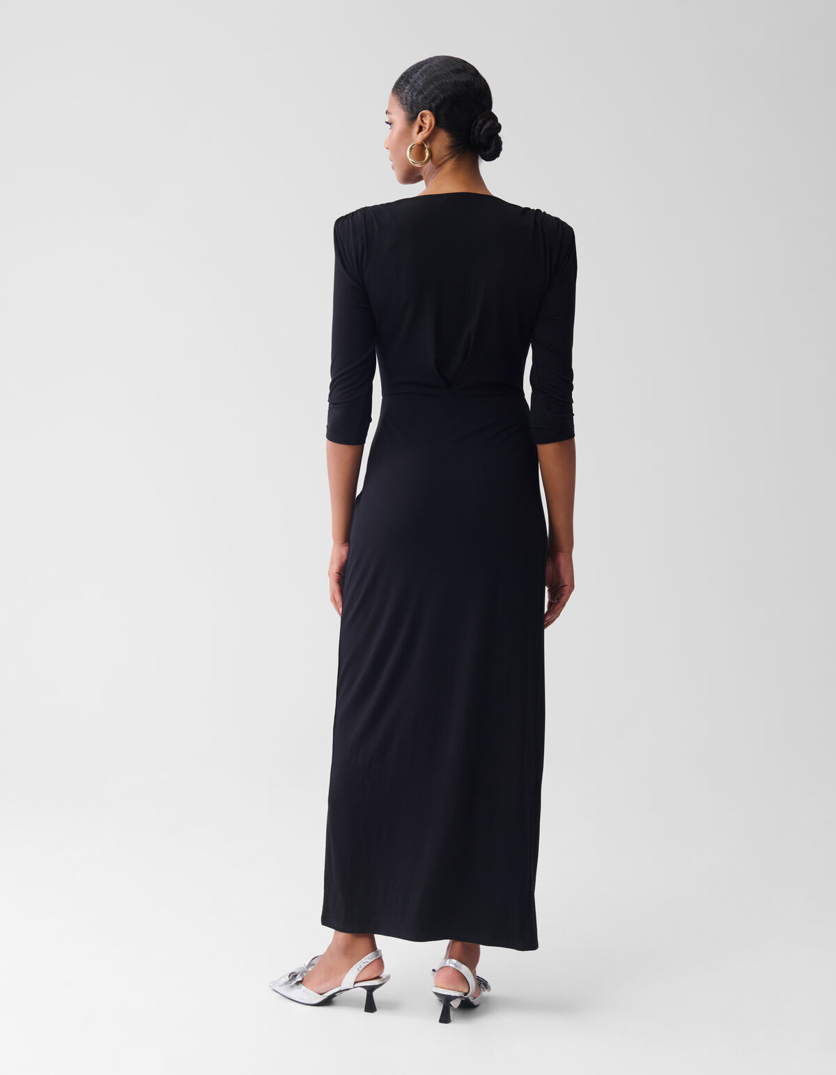 Maxikleid Schwarz von Fred SHOEBY WOMEN