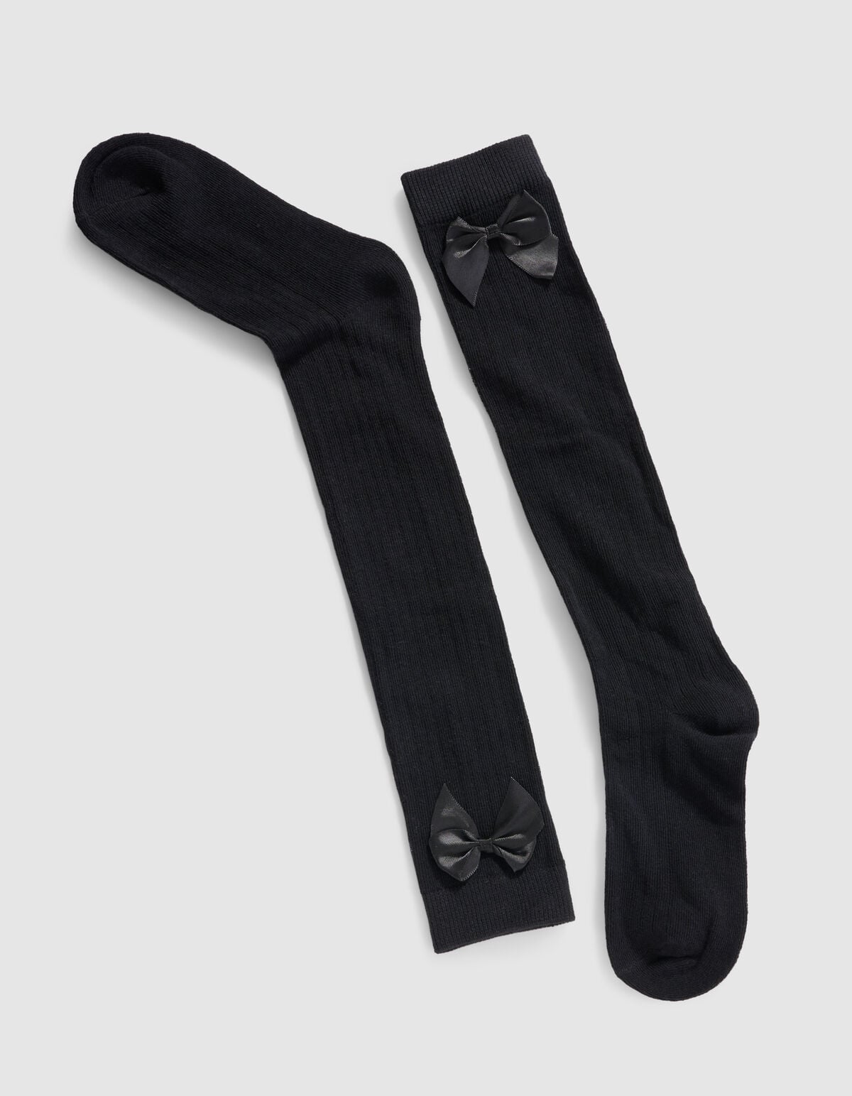 Schleifen Lange Socken Schwarz SHOEBY ACCESSOIRES