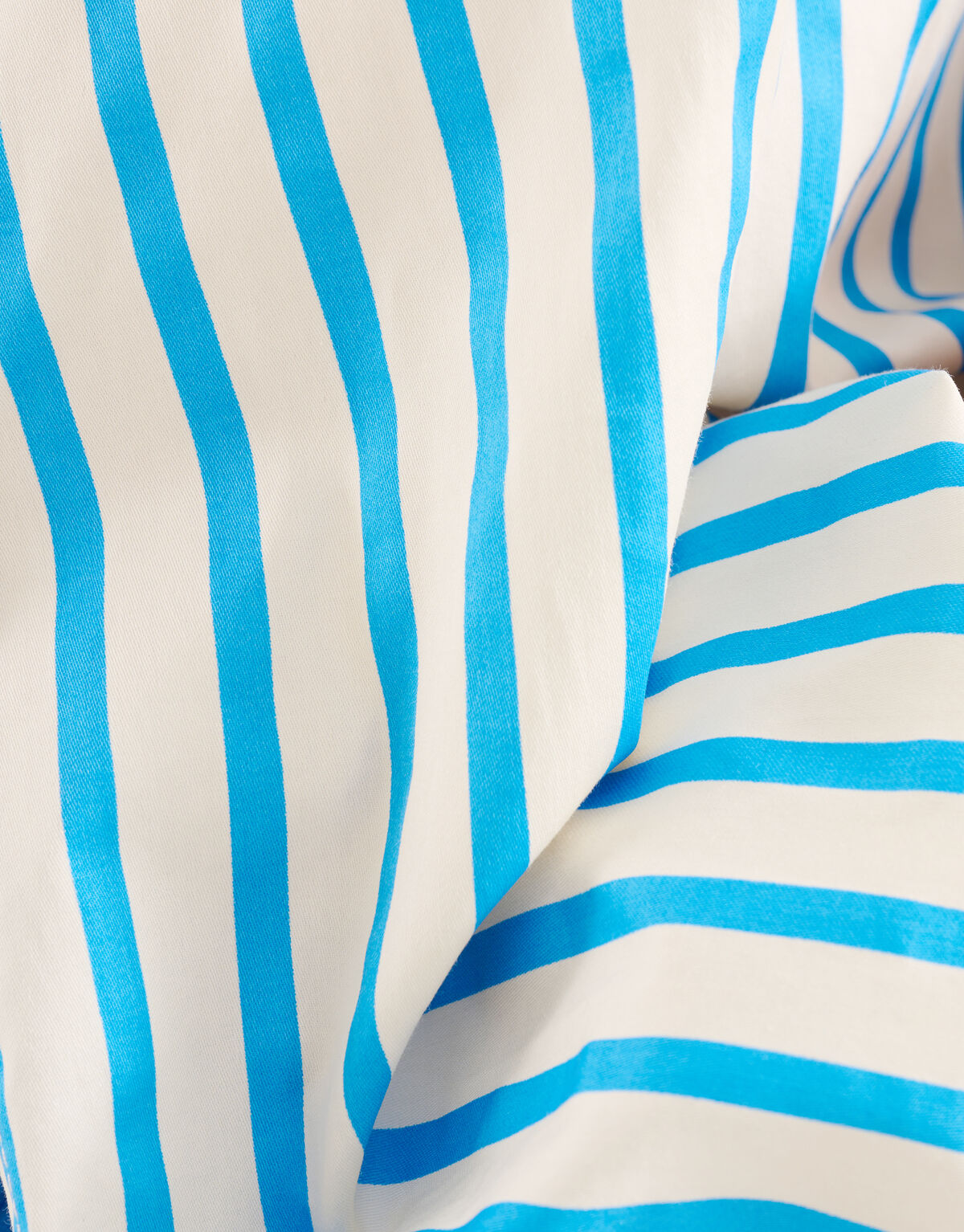 Nadelstreifenbluse Blau SHOEBY WOMEN