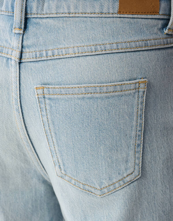 Strass Barrel Fit Jeans Bleached SHOEBY GIRLS