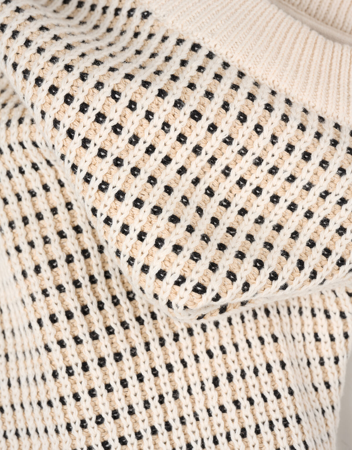 Feinstrickpullover Beige SHOEBY MEN
