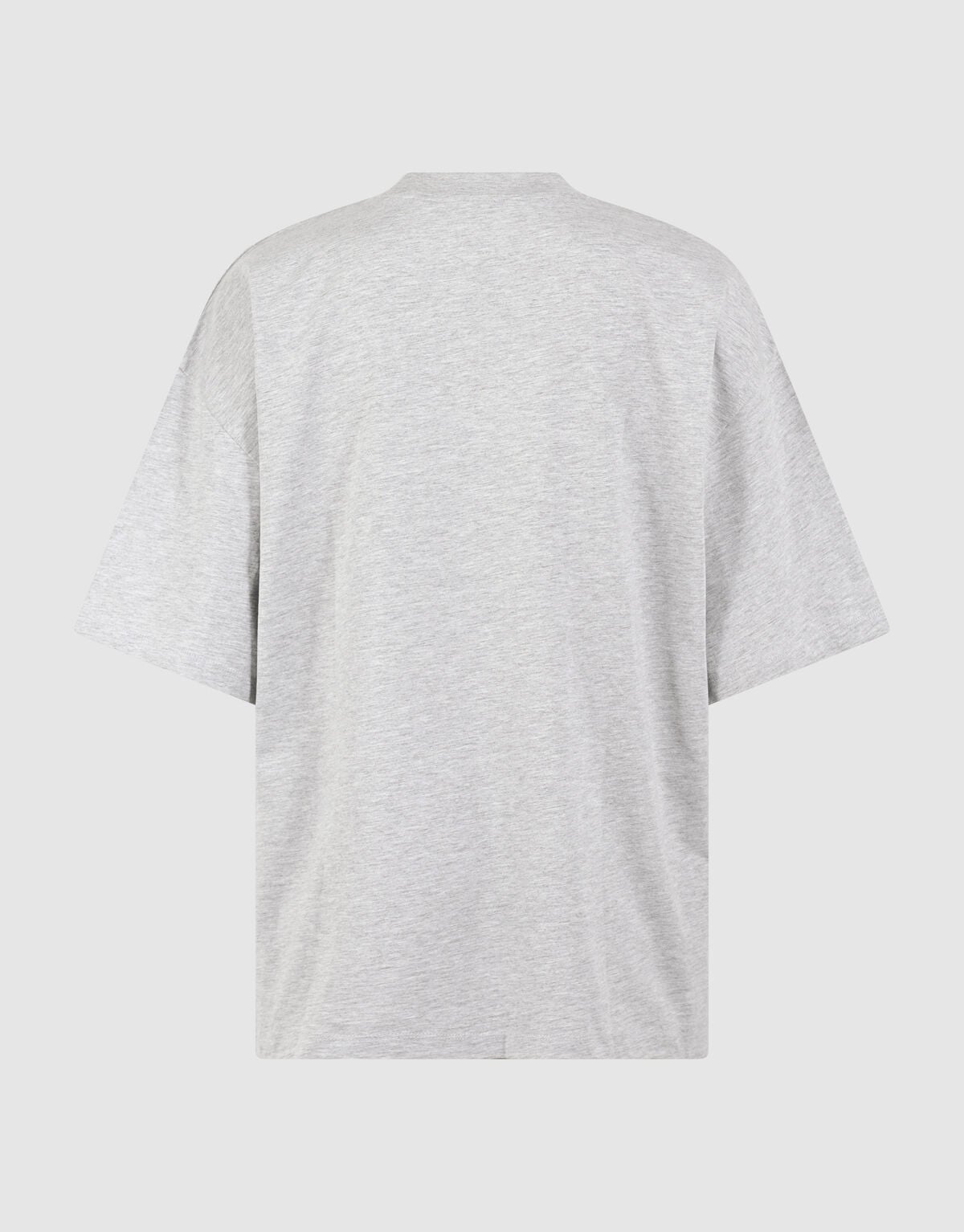 Grafik-Kunst T-Shirt Hellgrau SHOEBY WOMEN