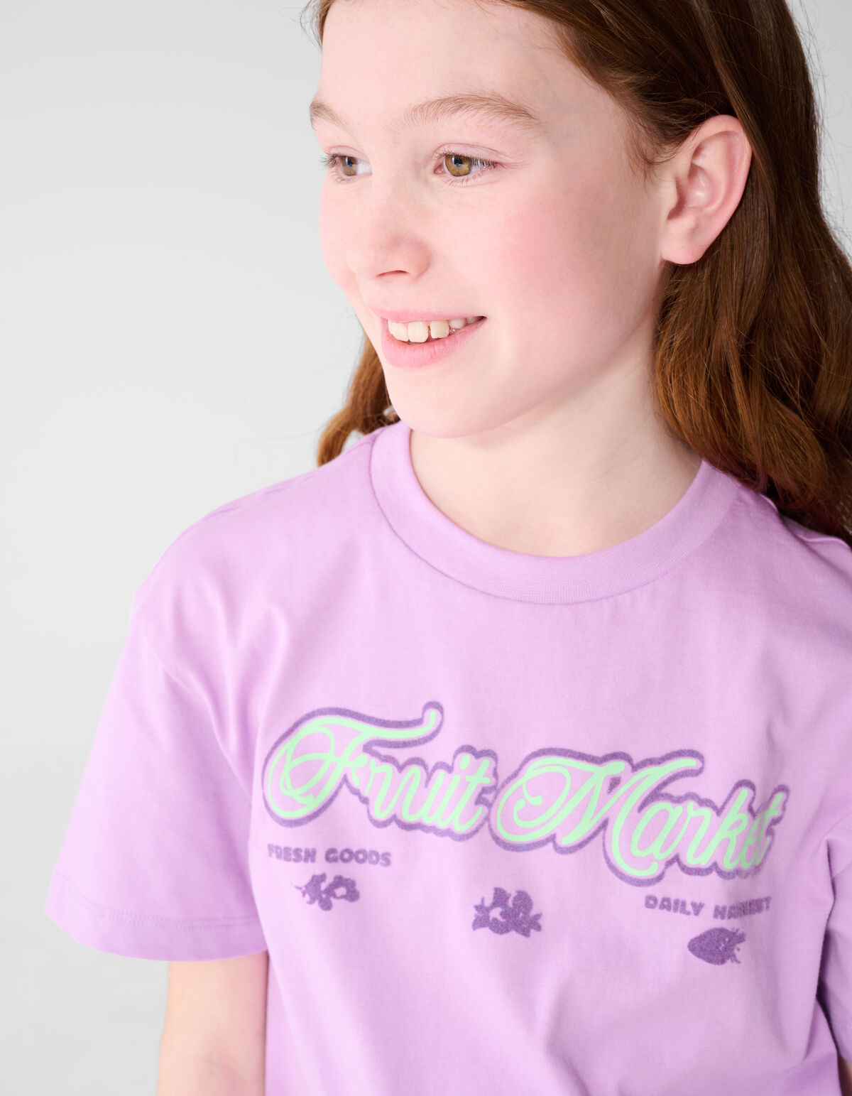 Fresh Goods Artwork T-Shirt Lila SHOEBY GIRLS